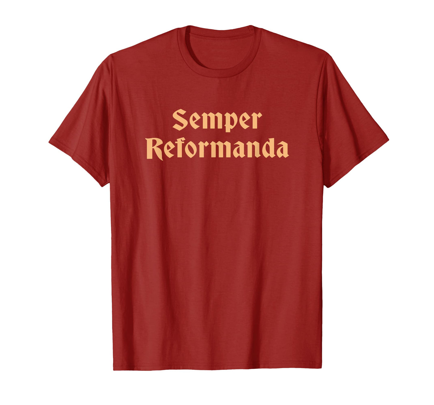Semper Reformanda Reformation Day Christian T-Shirt