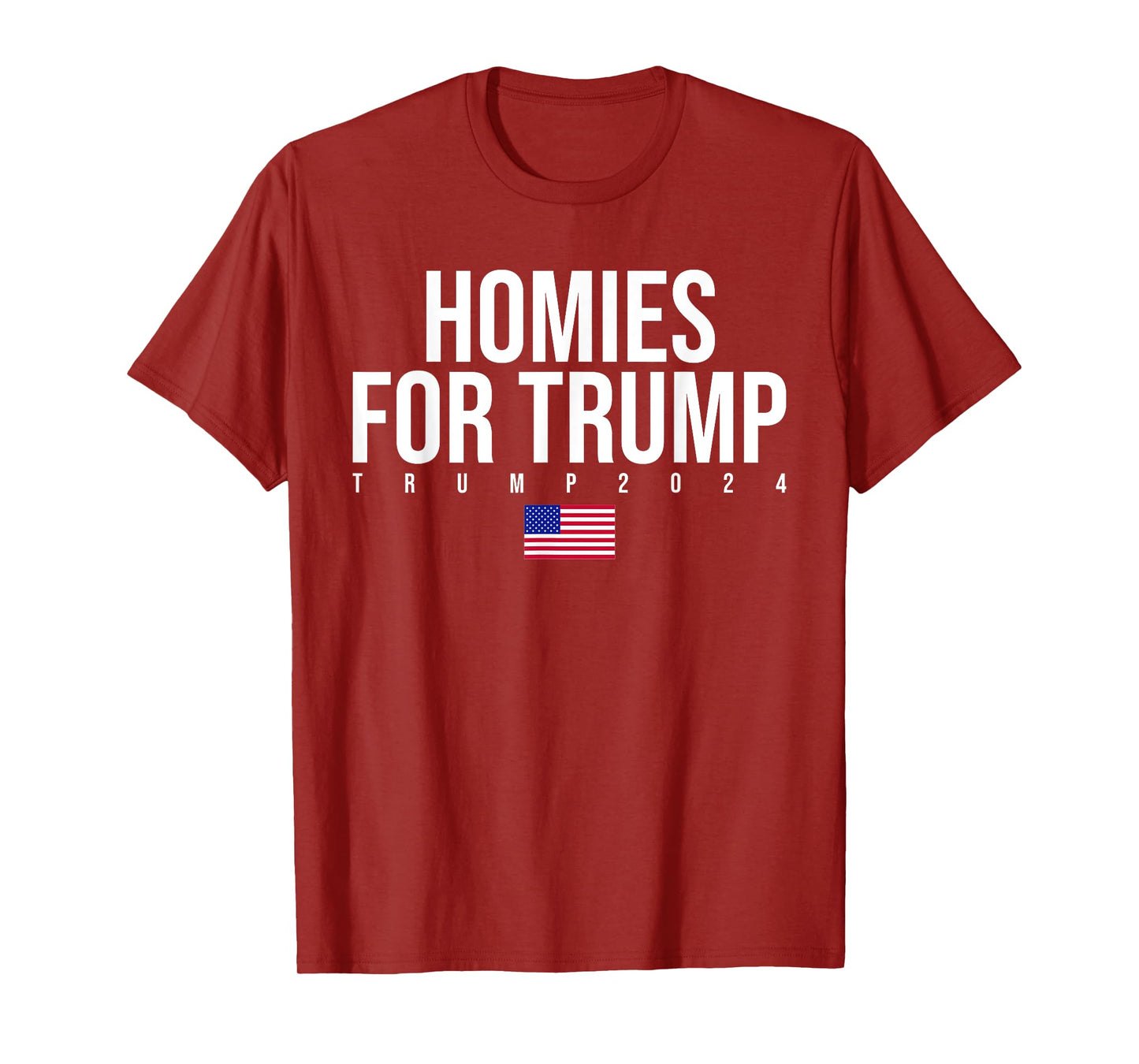 Homies For Trump 2024 Great Edition Republican Conservative T-Shirt