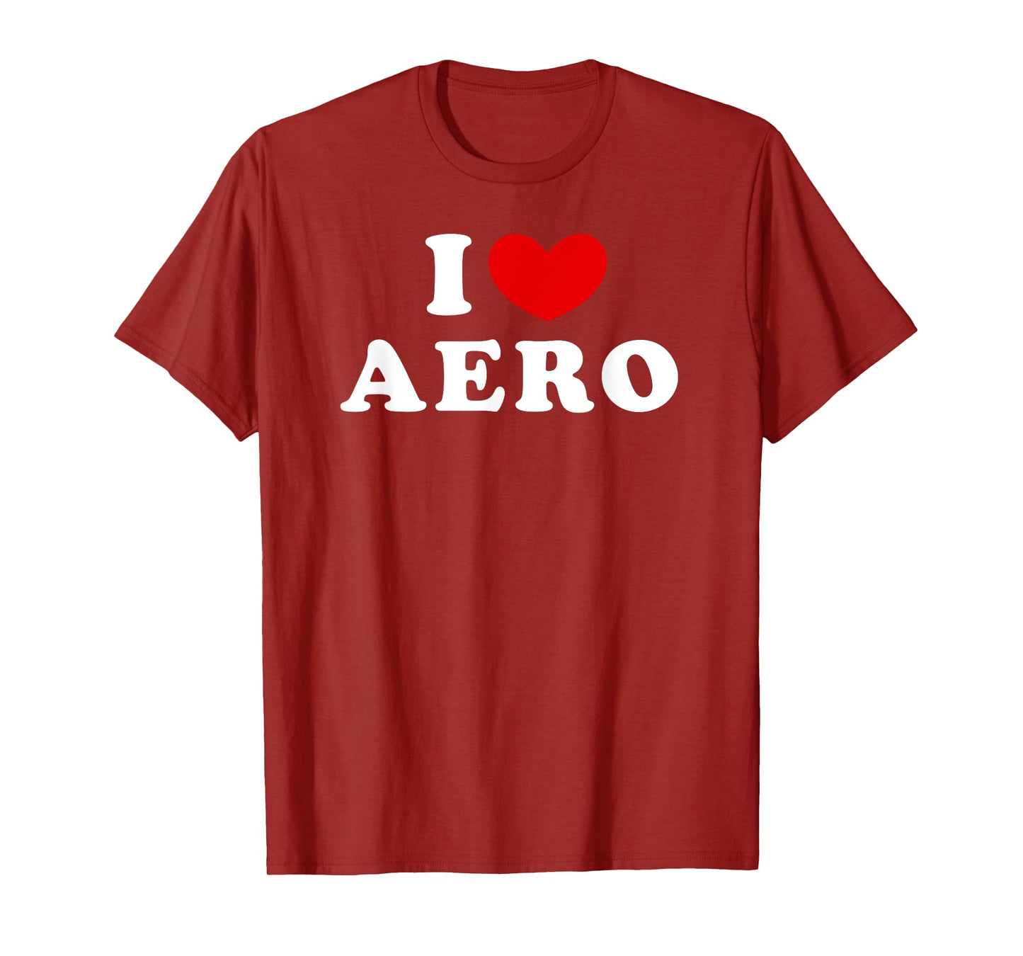 I Love Aero, I Heart Aero T-Shirt