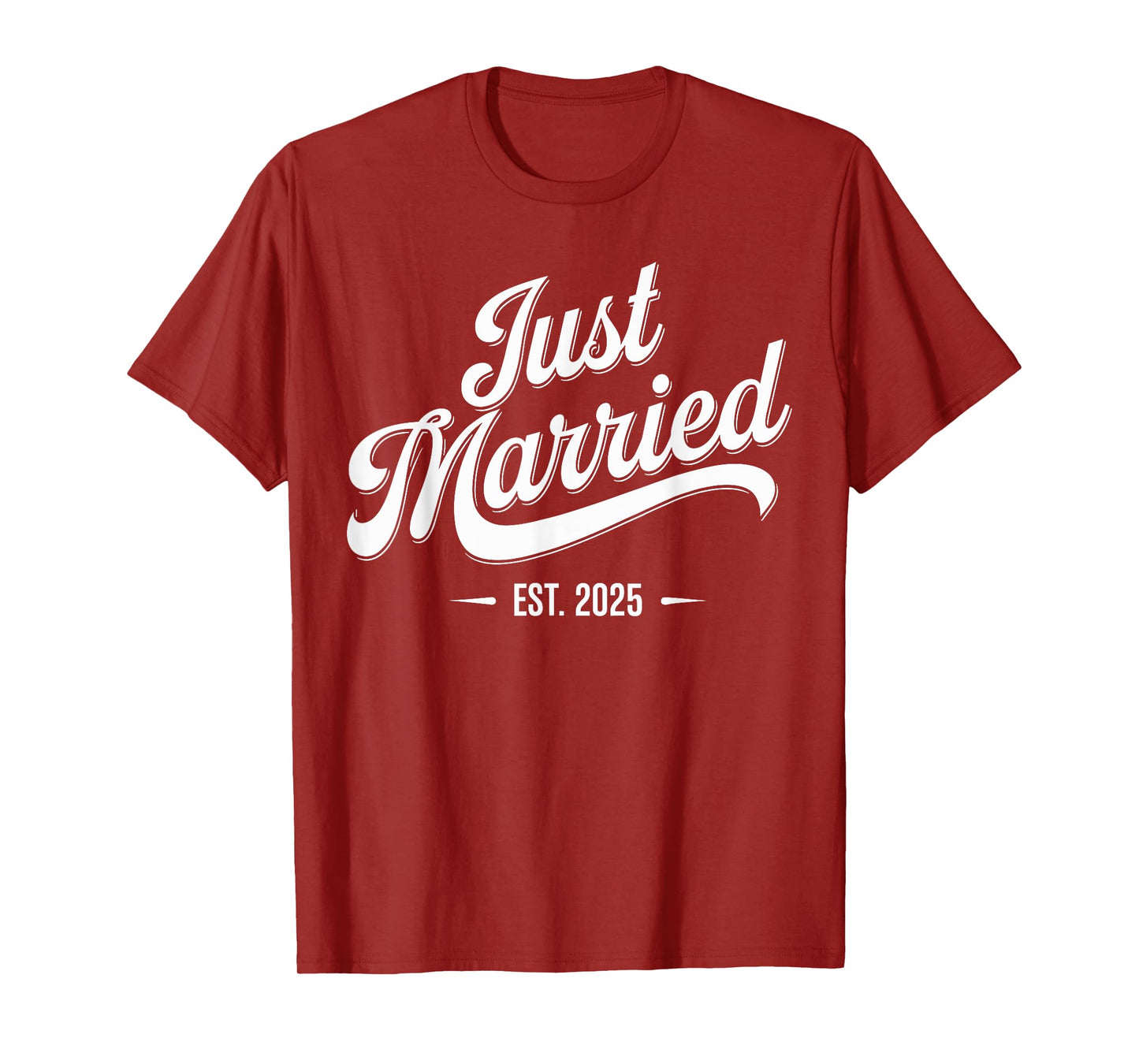 Mr. Est. 2025 Just Married Wedding Hubby Mr & Mrs T-Shirt