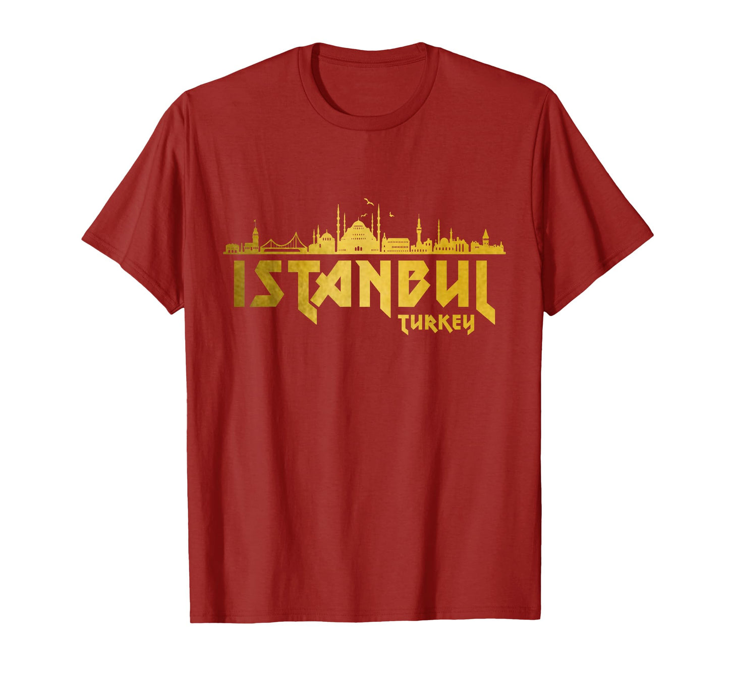 Istanbul Skyline Turkey Turkish Pride Souvenir Turkiye T-Shirt