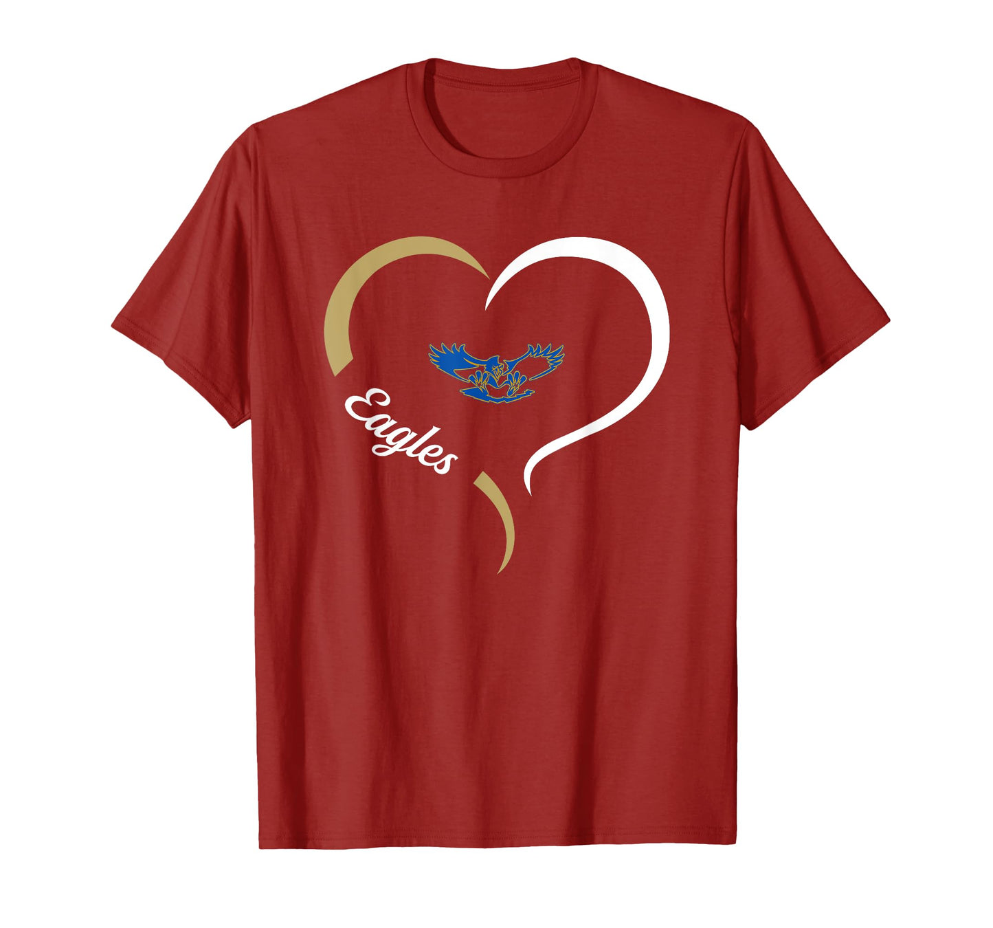 Sandra Day O'Connor Eagles Logo Half Heart Slogan HS T-Shirt