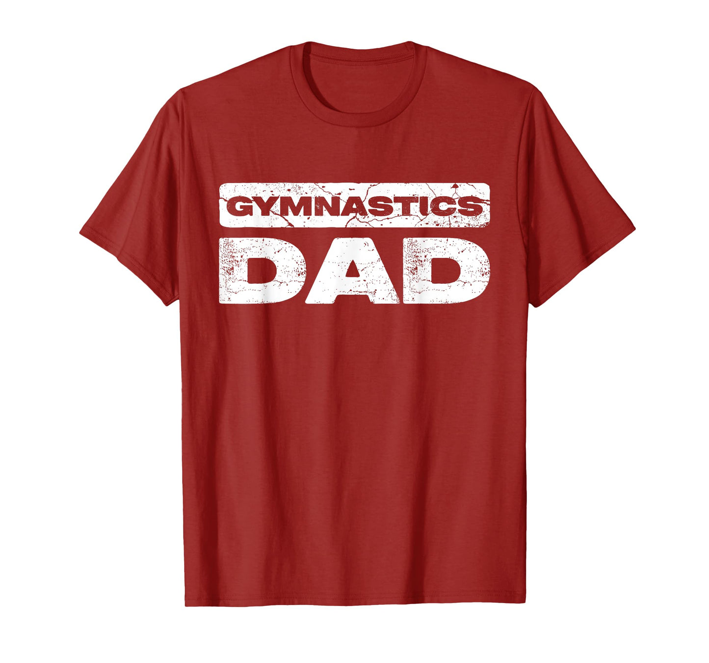 Gymnastics Dad Shirt Men Daddy Fathers Day T-Shirt