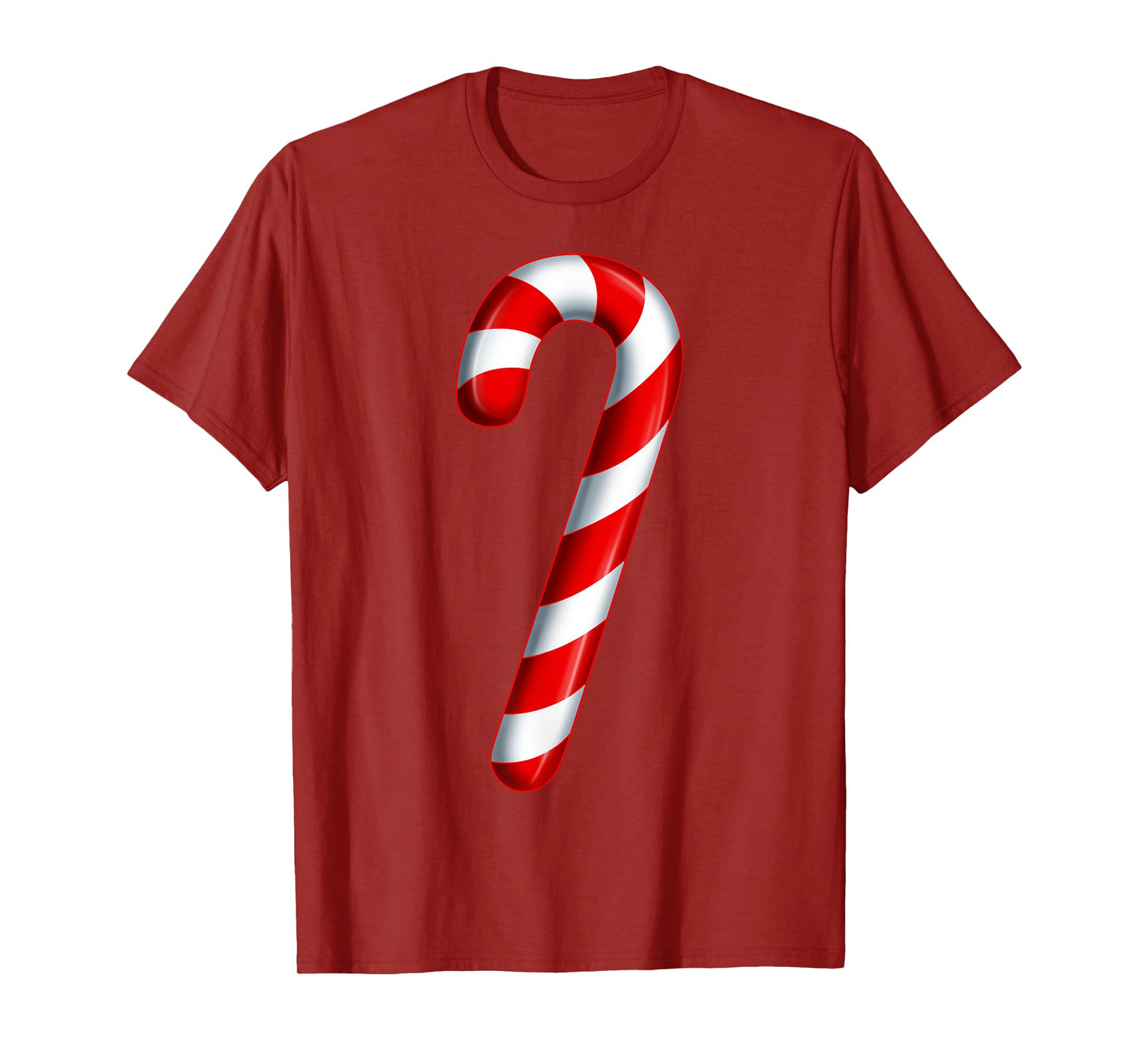 Candy Cane Merry and Bright Red and White Candy Costume T-Shirt