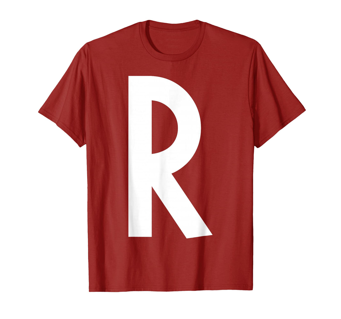Letter R Funny Group Matching Christmas Costume 2025 Family T-Shirt