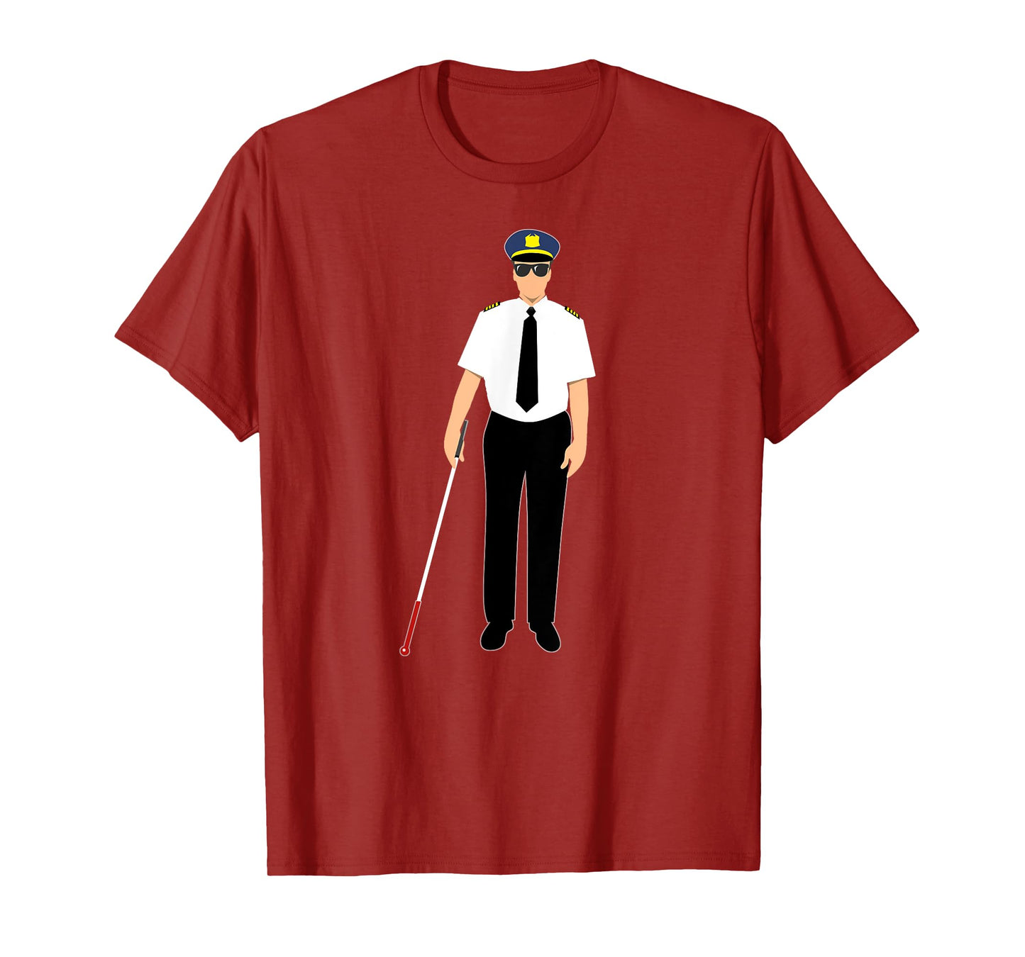 Funny Blind Pilot TShirt for Wife Husband Partner T-Shirt