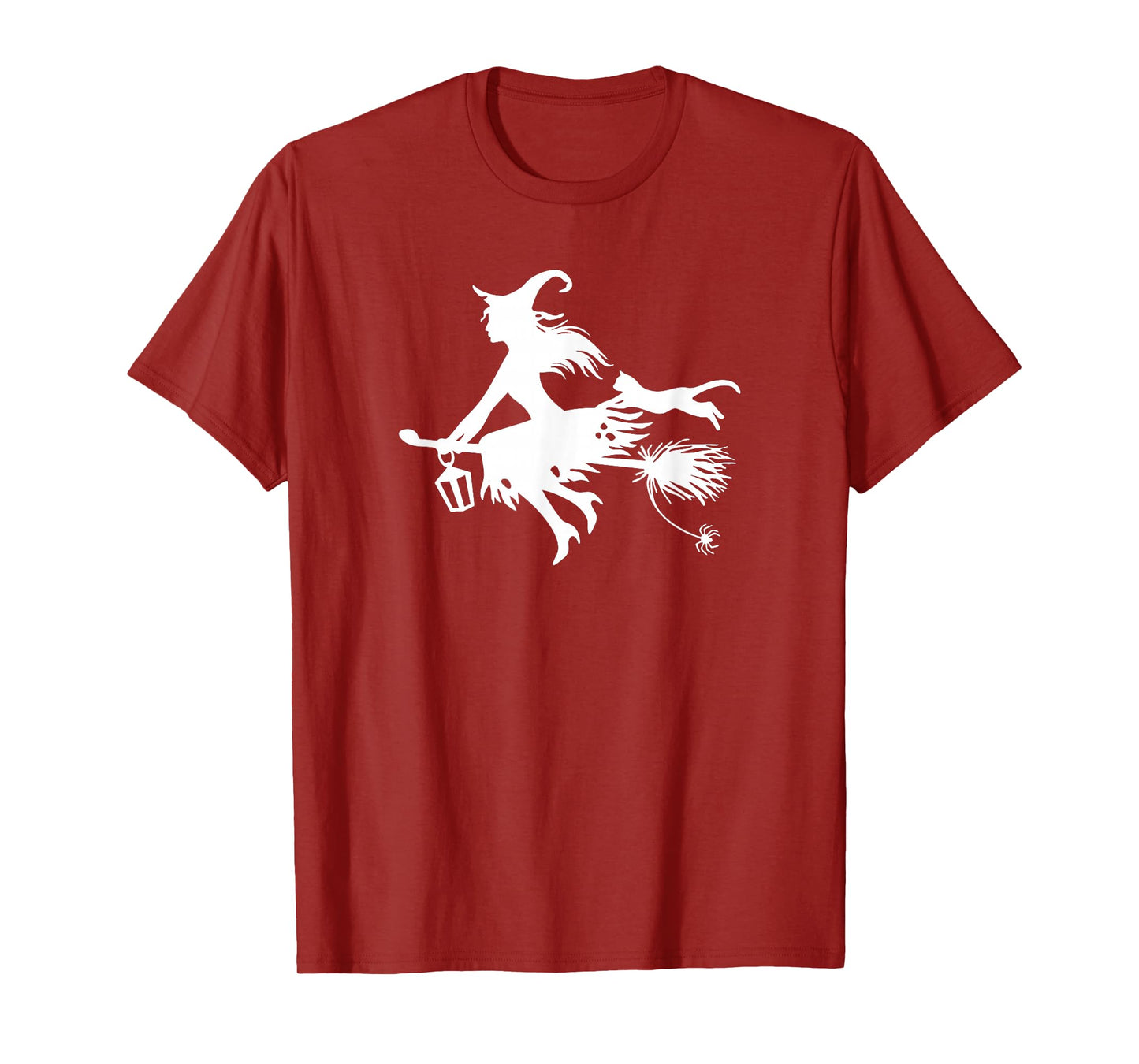 Yes I Can Drive A Stick Funny Halloween Witch Cat (2 Sides) T-Shirt