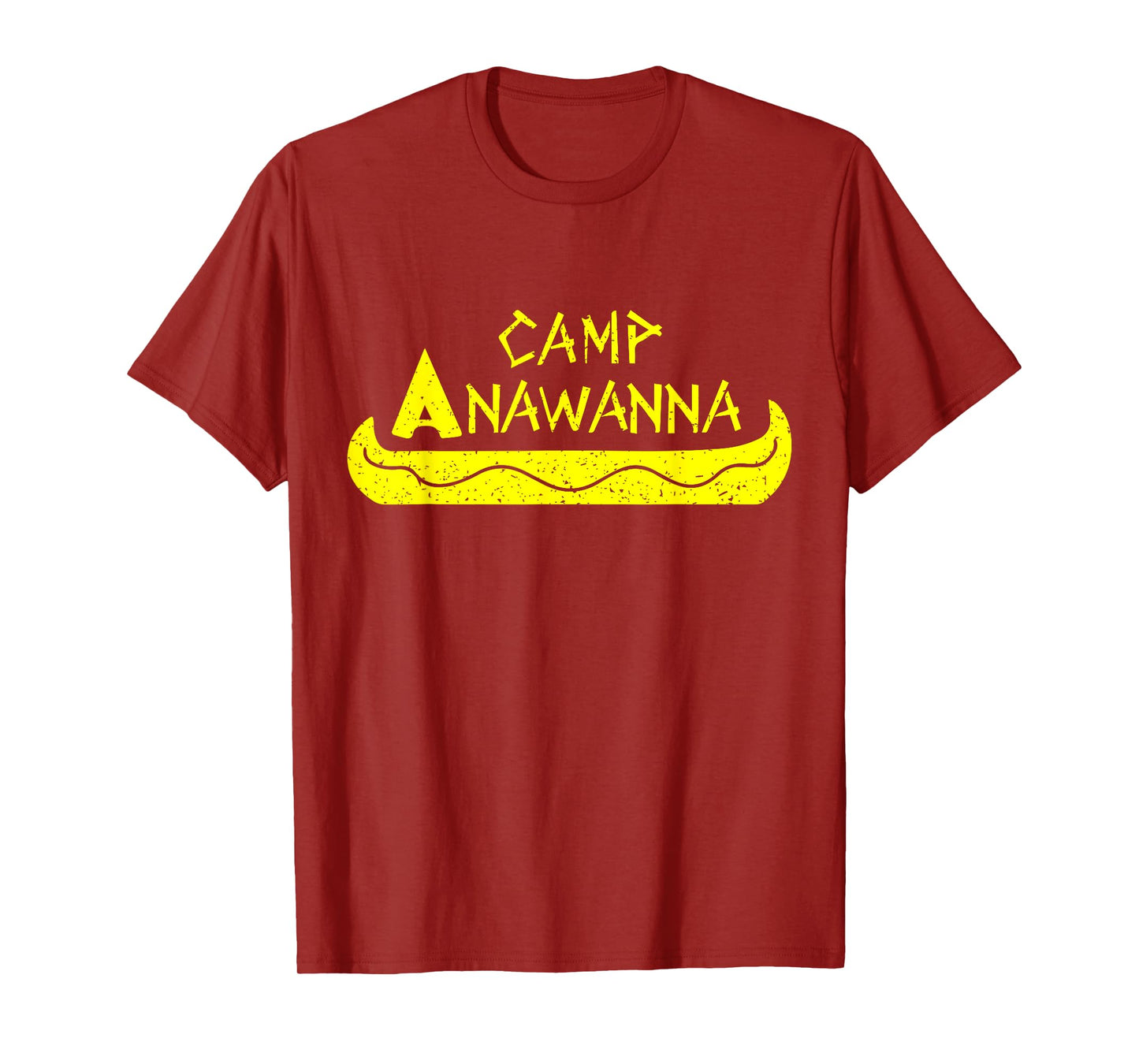 Camp Anawanna Outfits Unisex-Adults Vintage T-Shirt Black Small Classic Fit Crew Neck Short Sleeve