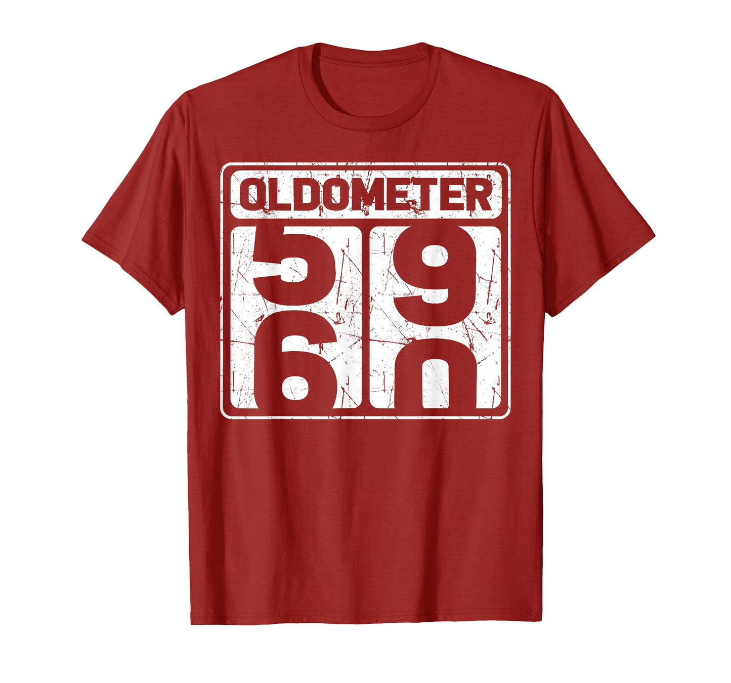 Oldometer 59-60 Vintage - Funny 60th Birthday T-Shirt