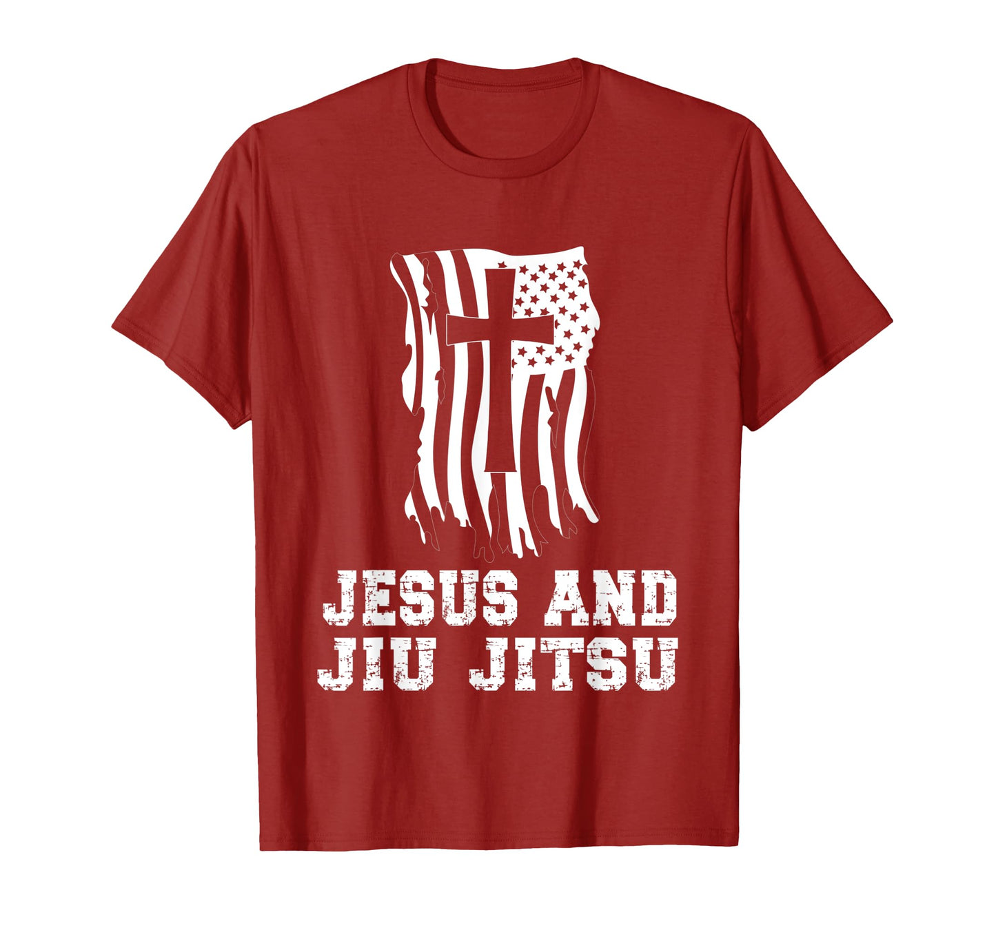 Jesus And Jiu Jitsu Design for Christian Martial Arts Fan T-Shirt