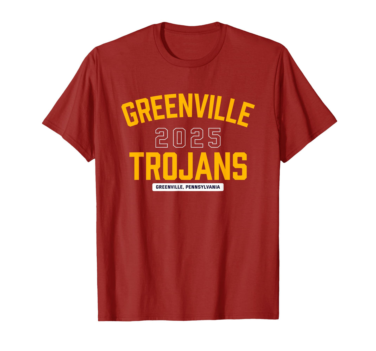 Greenville Trojans Greenville, Pennsylvania 2025 T-Shirt