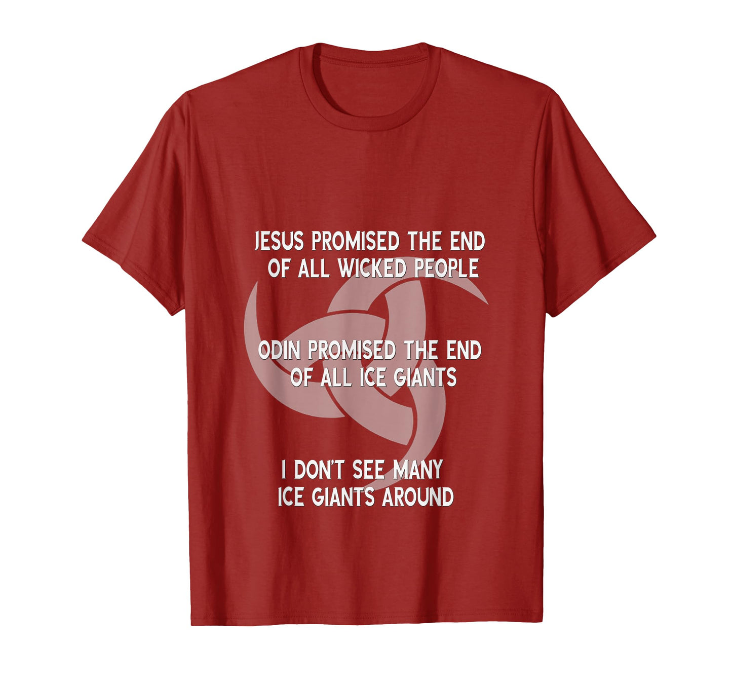 "Jesus or Odin" Satirical Funny T-Shirt