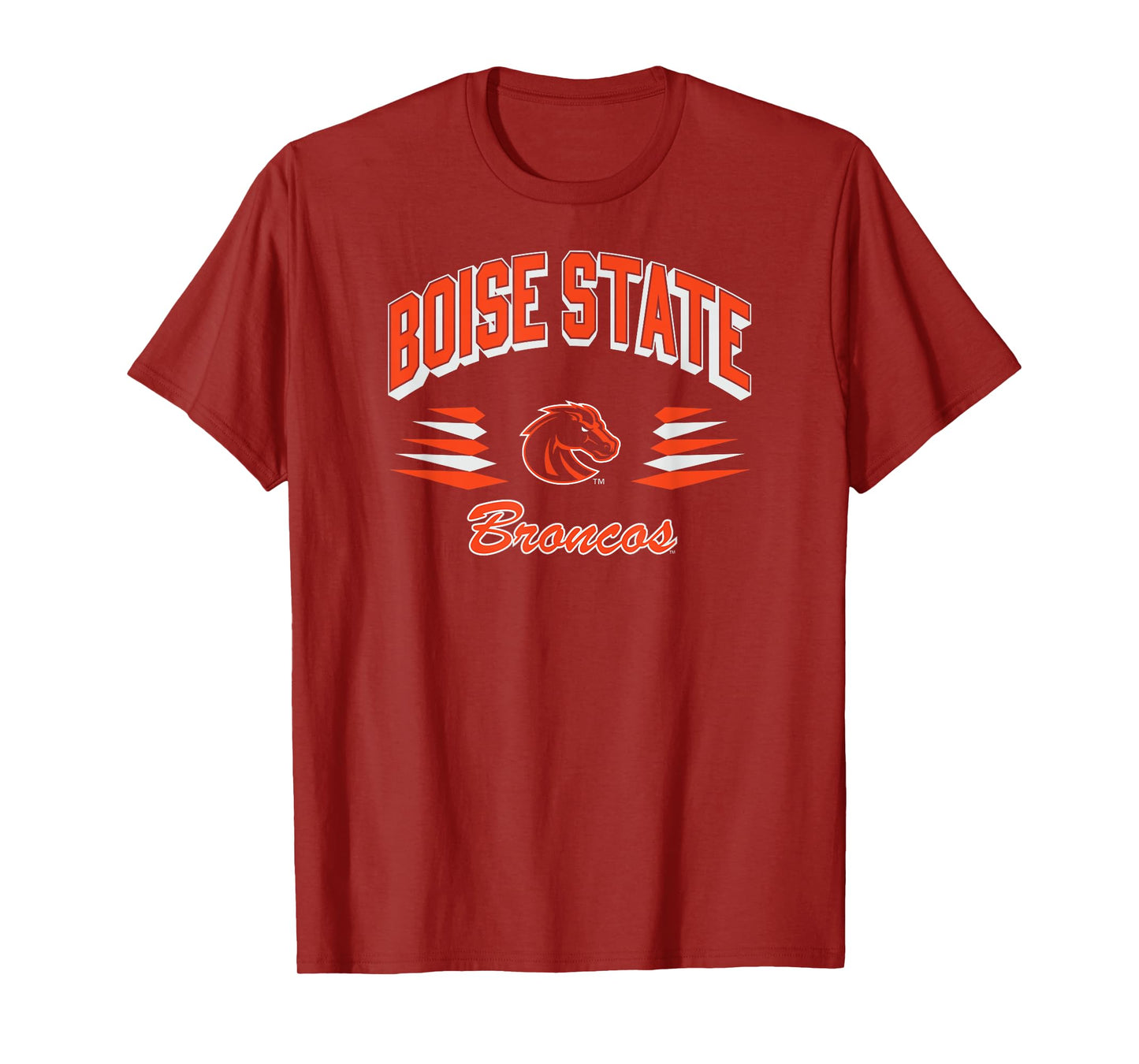 Boise State Broncos Retro Diamond Blue Officially Licensed T-Shirt