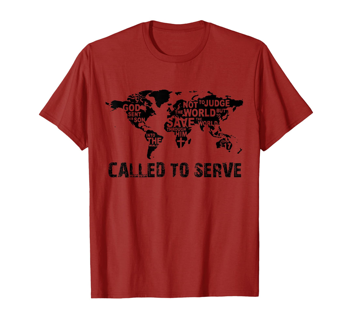 Called To Serve Gospel Christian Missions Nations Faith LDS T-Shirt