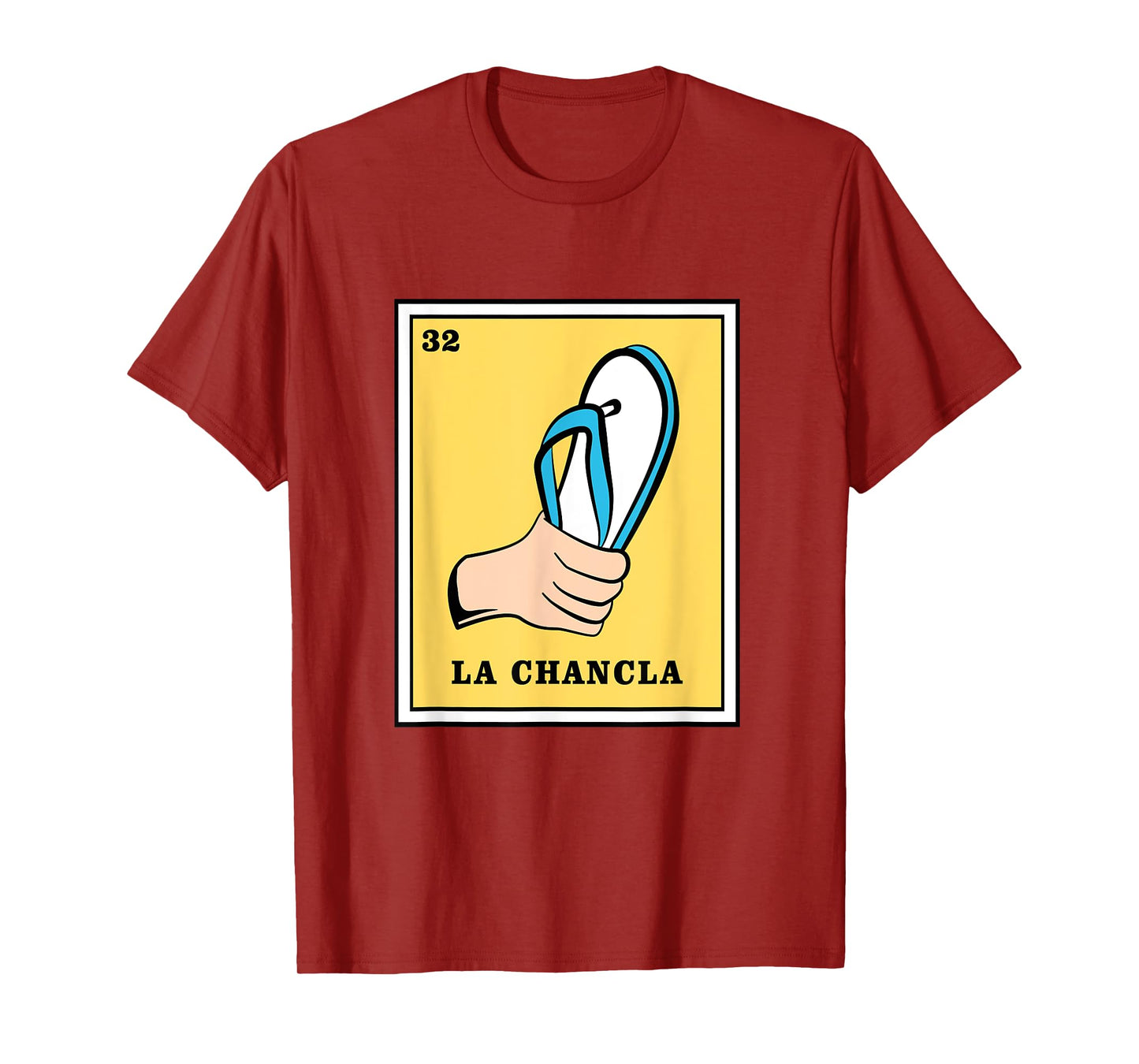 Funny Mexican Bingo La Chancla T-Shirt