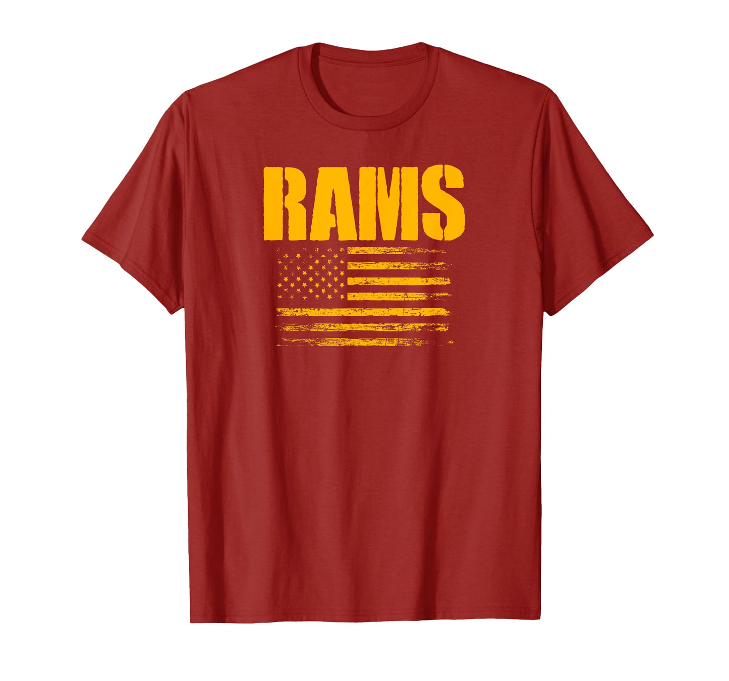 Ringgold Rams USA Flag Pride T-Shirt