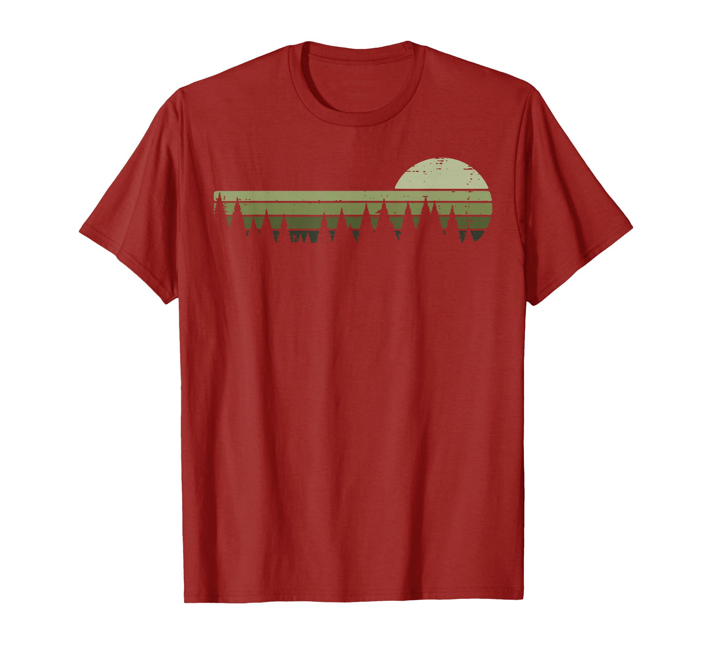 Wildlife Outdoor Forest Trees Vintage Nature Men Women Kids T-Shirt