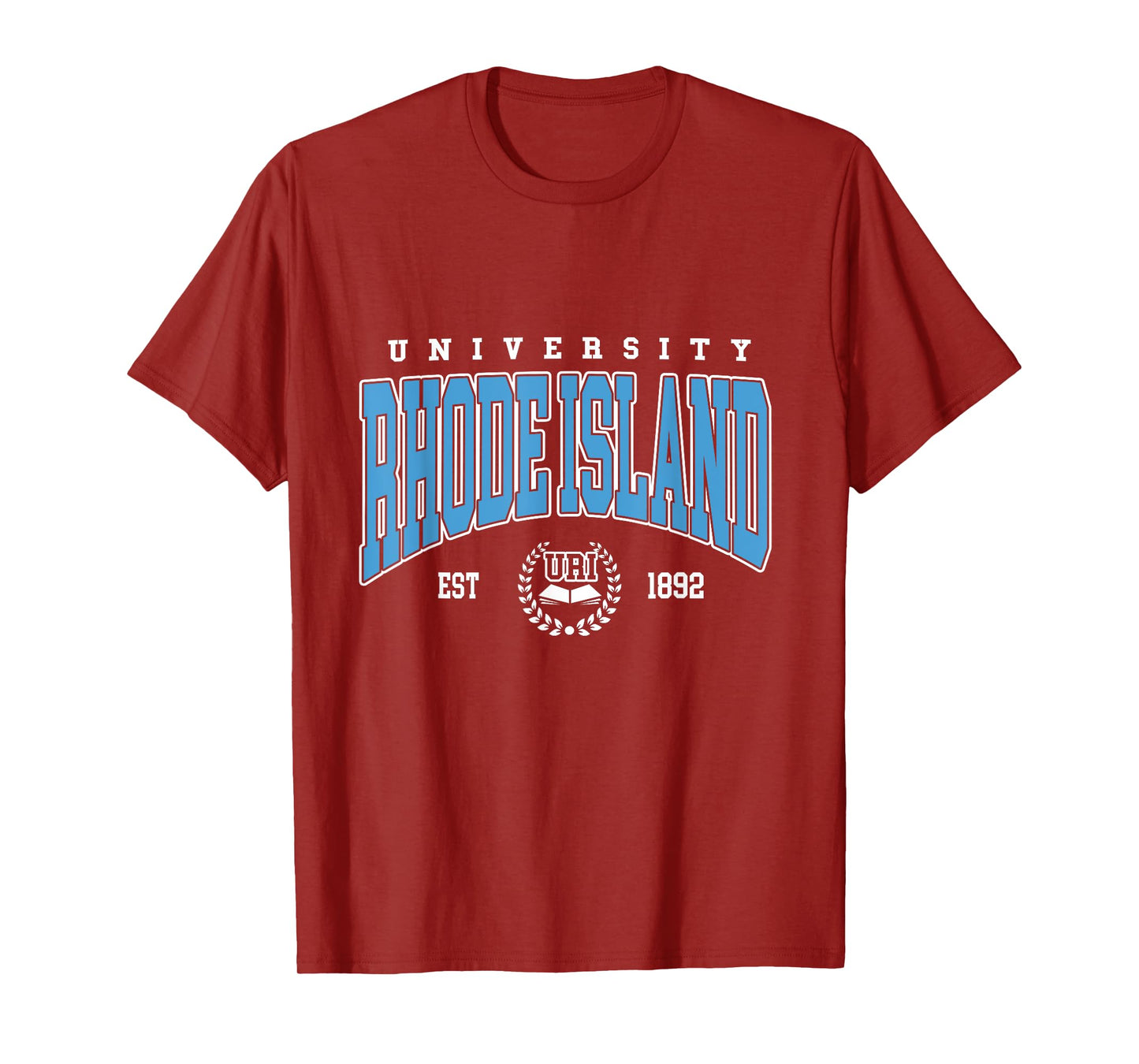 Rhode Island Vintage University Arch Tee for Men & Women T-Shirt