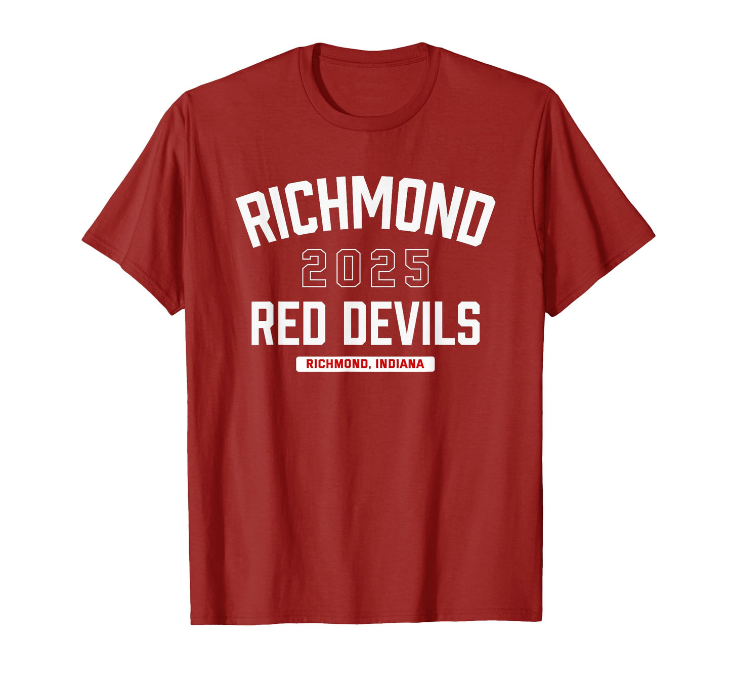 Richmond Red Devils Richmond, Indiana 2025 T-Shirt