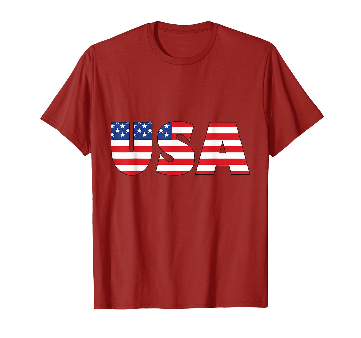 USA US Flag American Flag America Patriotic 4th of July T-Shirt