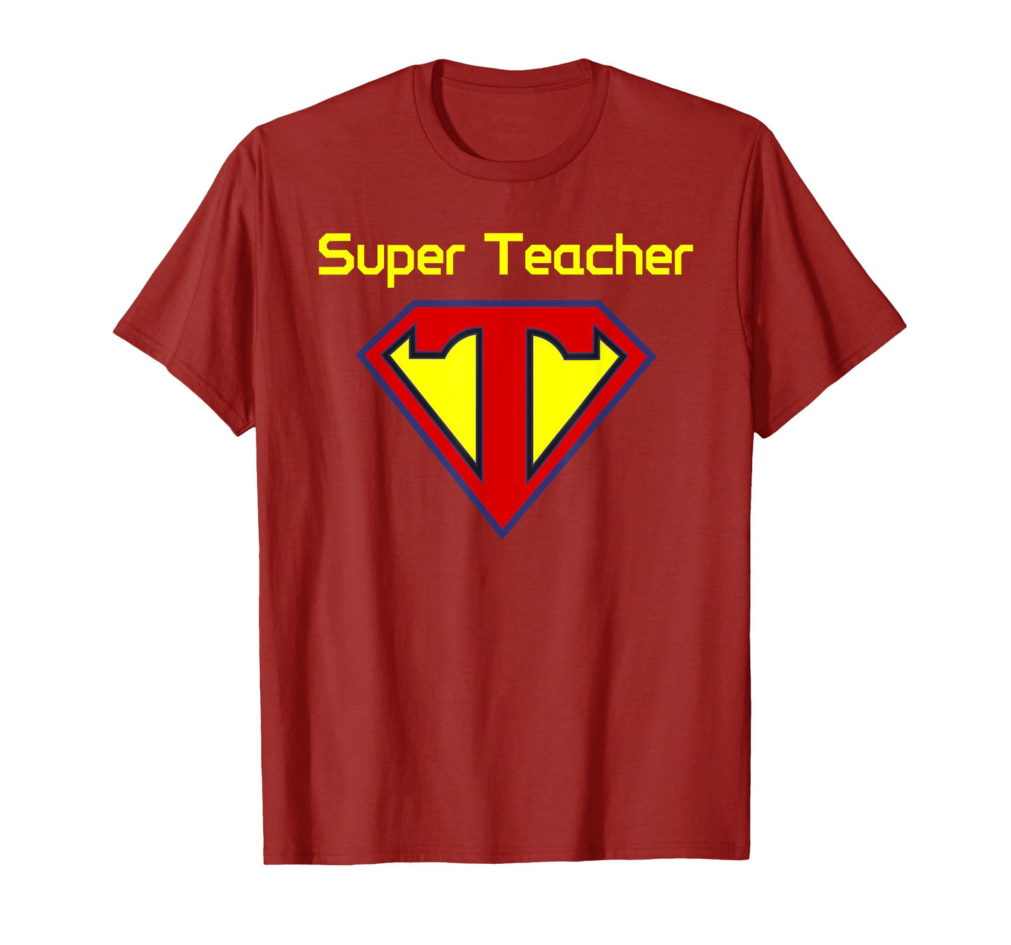 Superteacher Superhero Funny Teacher T-Shirt