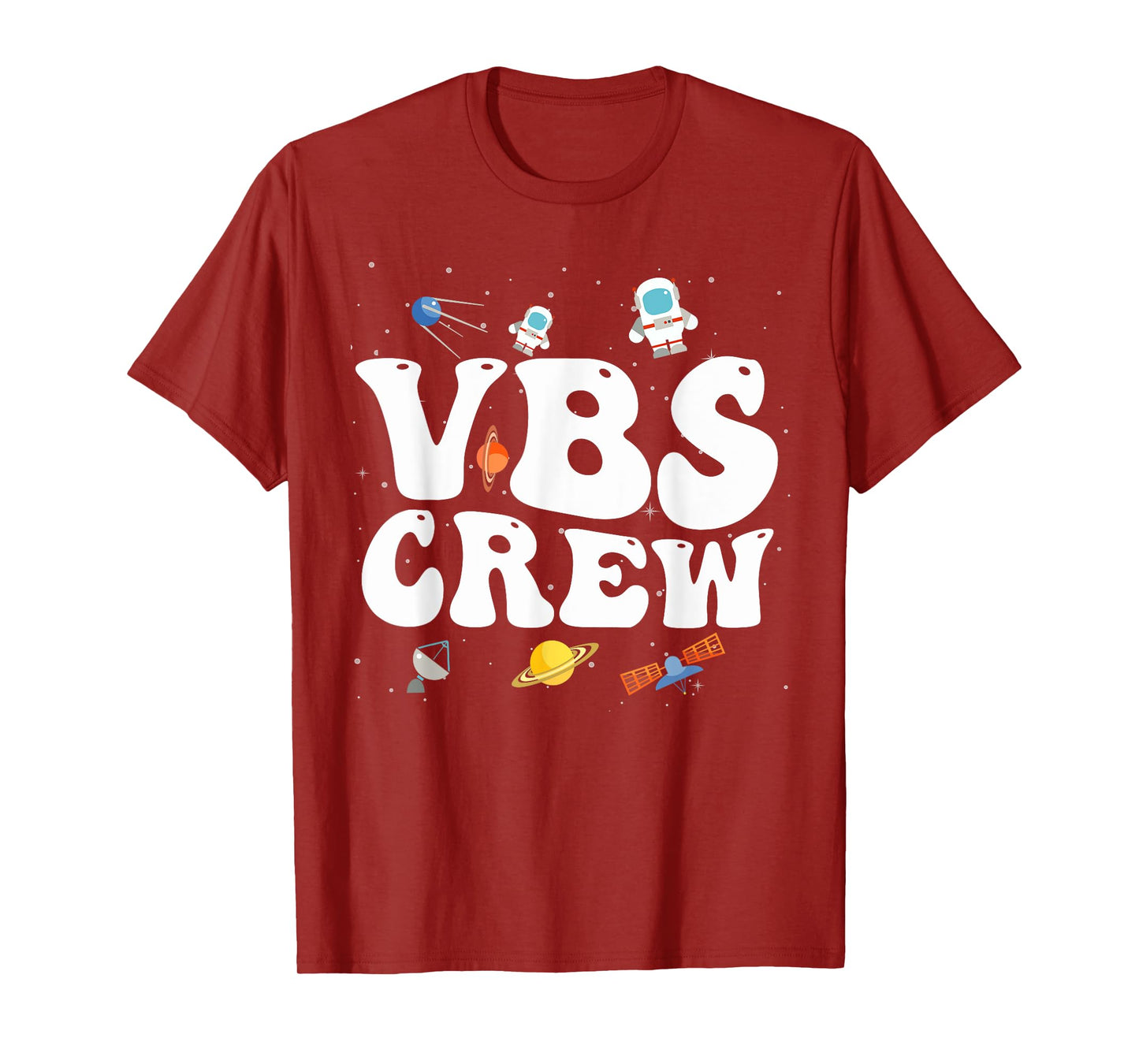 Space VBS Crew Vacation Bible VBS Teacher Christian School T-Shirt