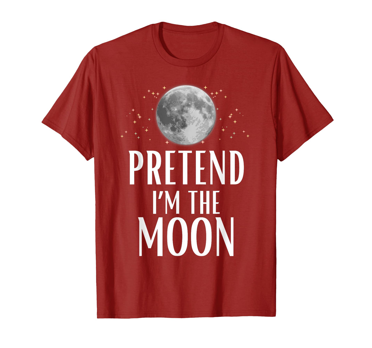 Pretend I'm The Moon Halloween Costume Matching Group Kids T-Shirt