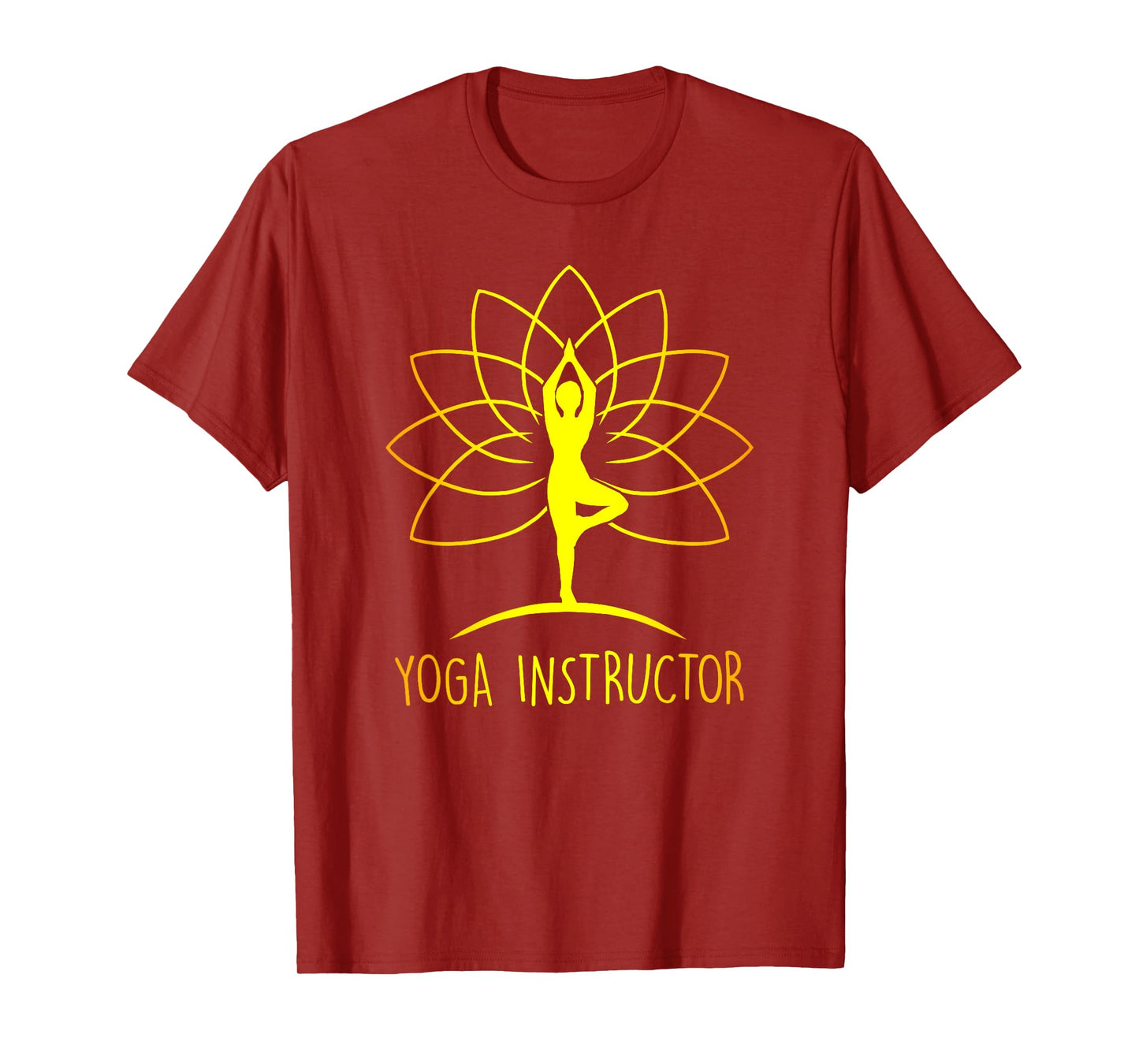 Yoga Instructor Lotus Flower Cool Meditation Instructor Gift T-Shirt