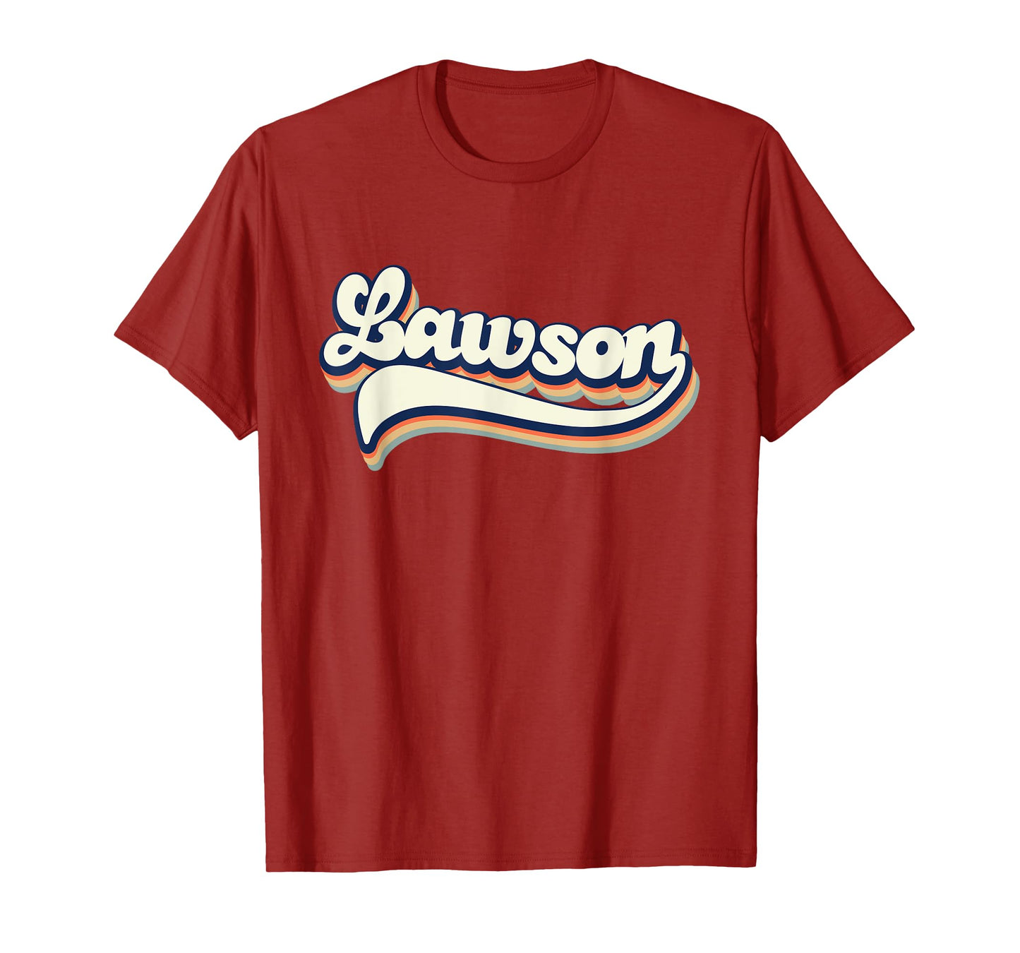 Family Name Lawson Retro Vintage Style Personal Name Lawson T-Shirt