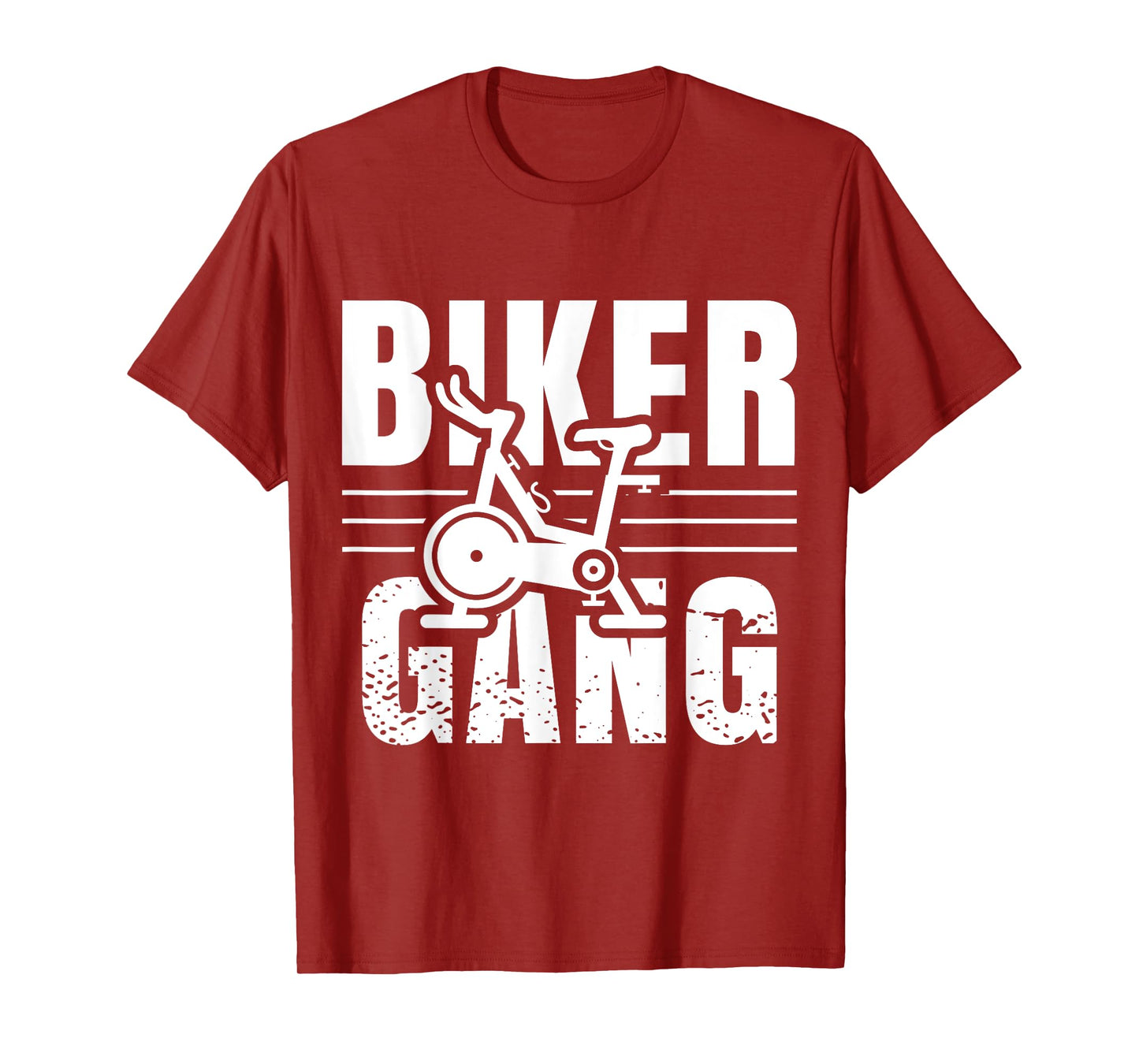 Funny Biker Gang Spin Saying Gym Workout Spinning Class Gift T-Shirt