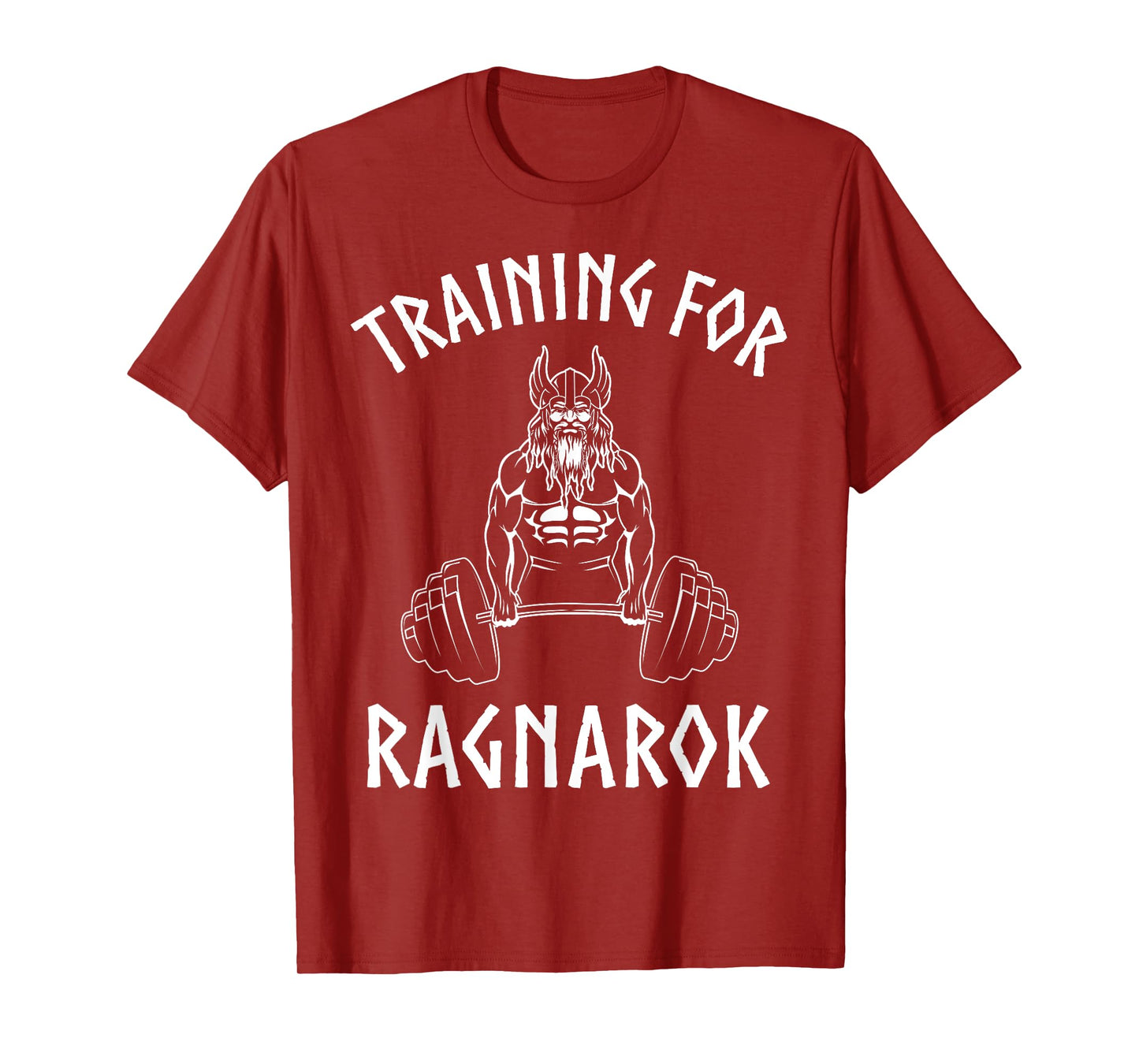 Viking Training For Ragnarok Shirt Norse Gym T-Shirt
