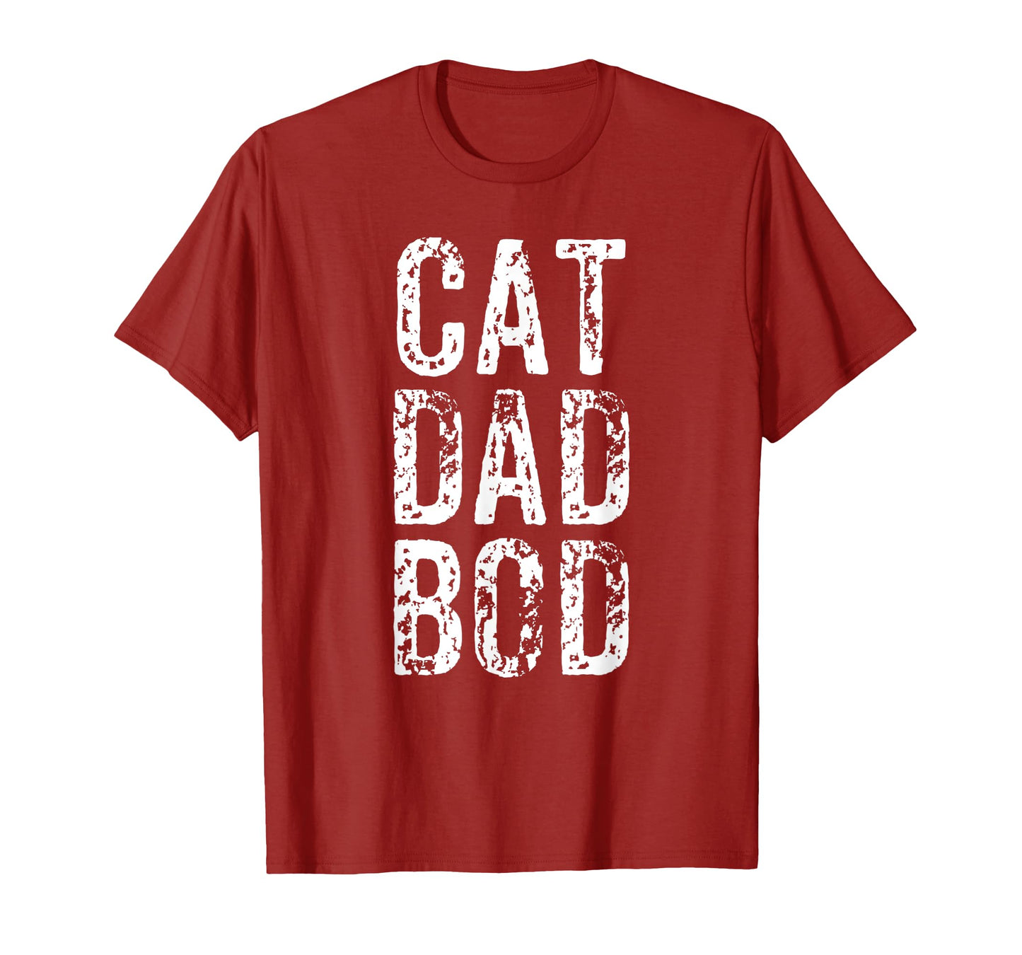 Funny Cat Dad Bod Pet Owner Fitness Gym Gift T-Shirt for Men Women Girls Kids