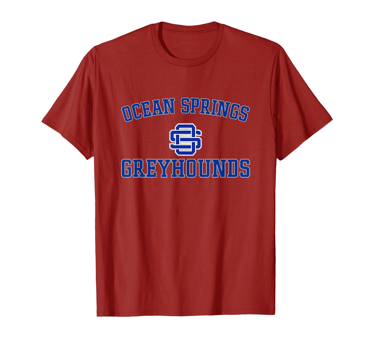 Ocean Springs Greyhounds Logo Varsity HS T-Shirt
