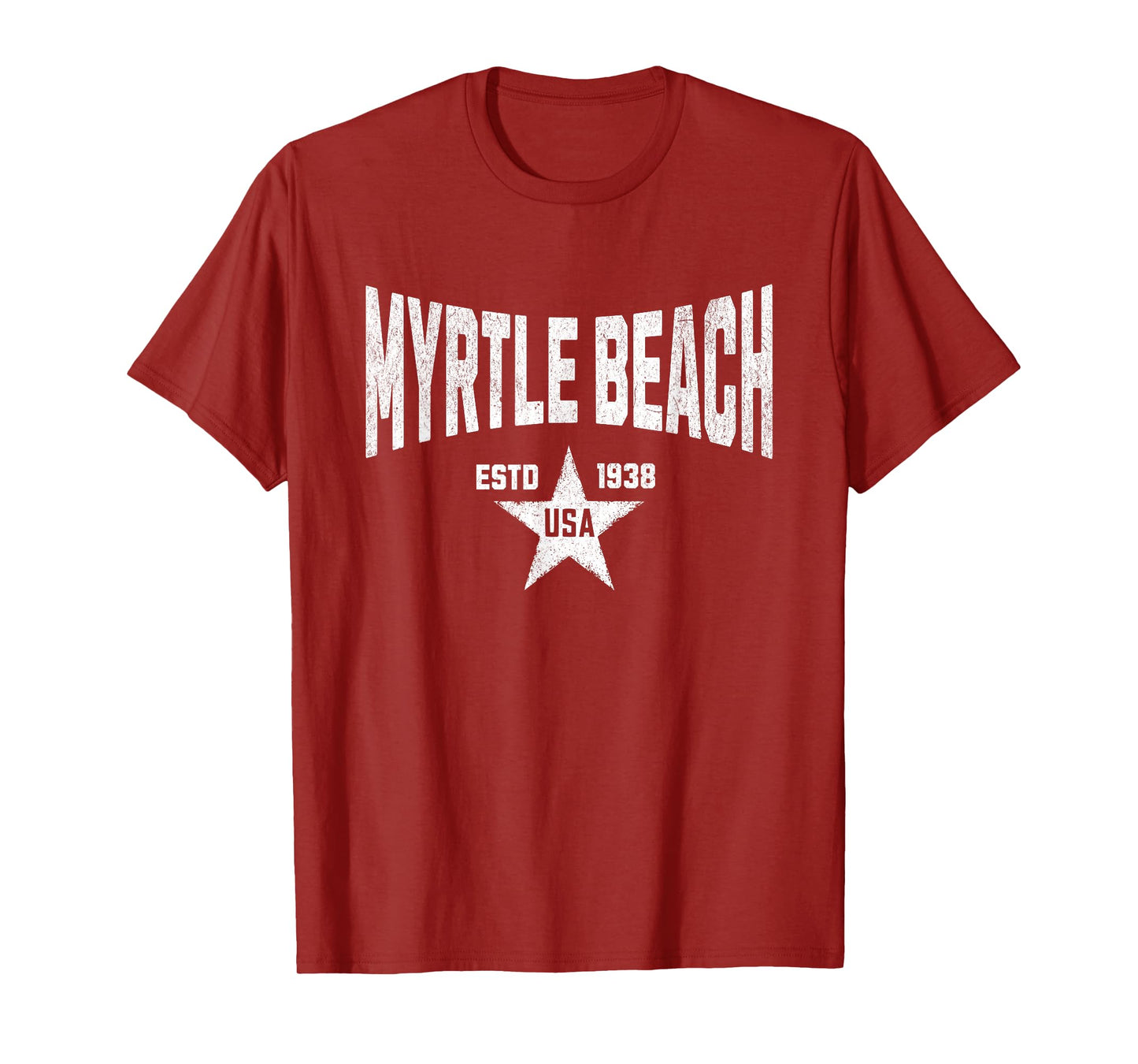 USA Vintage Merch Souvenir Visit Myrtle Beach South Carolina T-Shirt