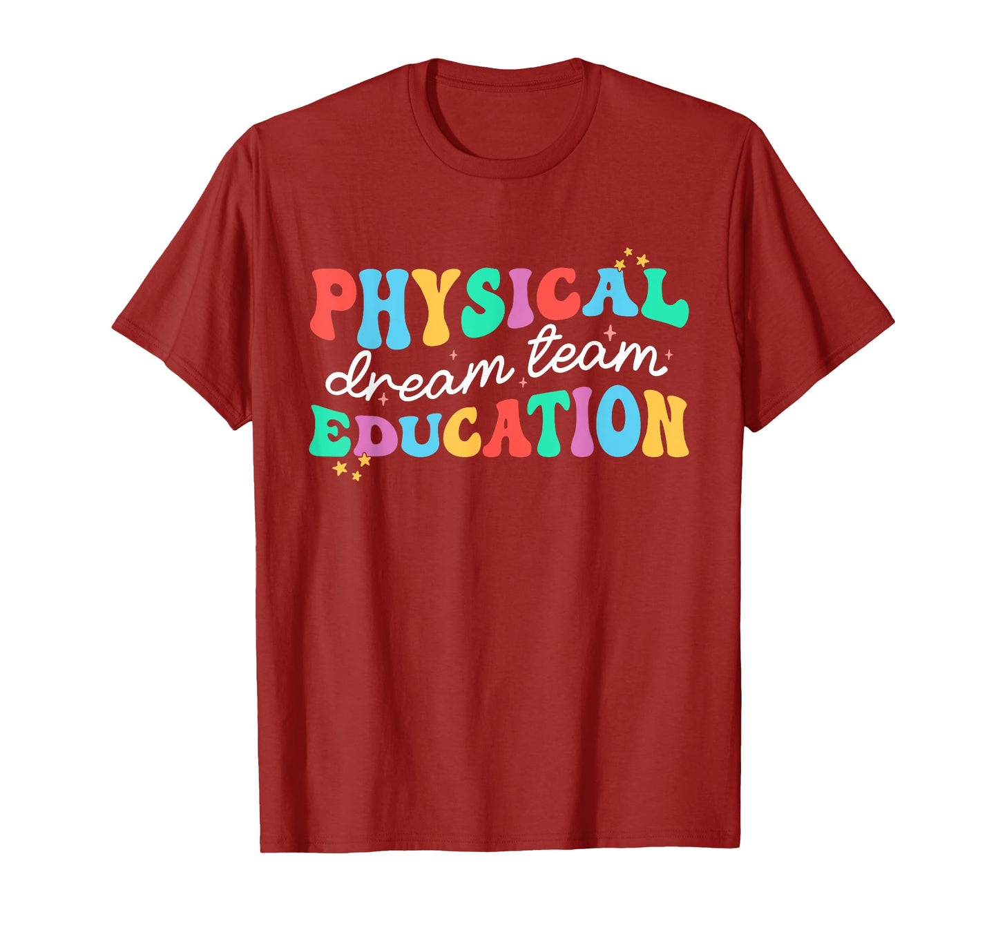 Retro Physical Education Dream Squad Team PE Teacher Women T-Shirt