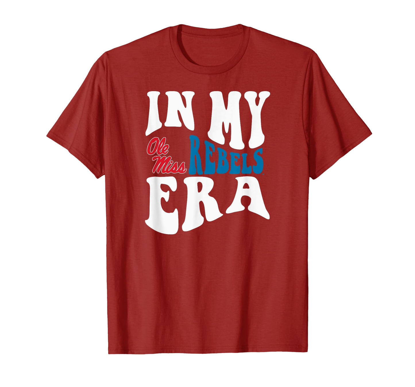 Mississippi Ole Miss Rebels Era Officially Licensed T-Shirt
