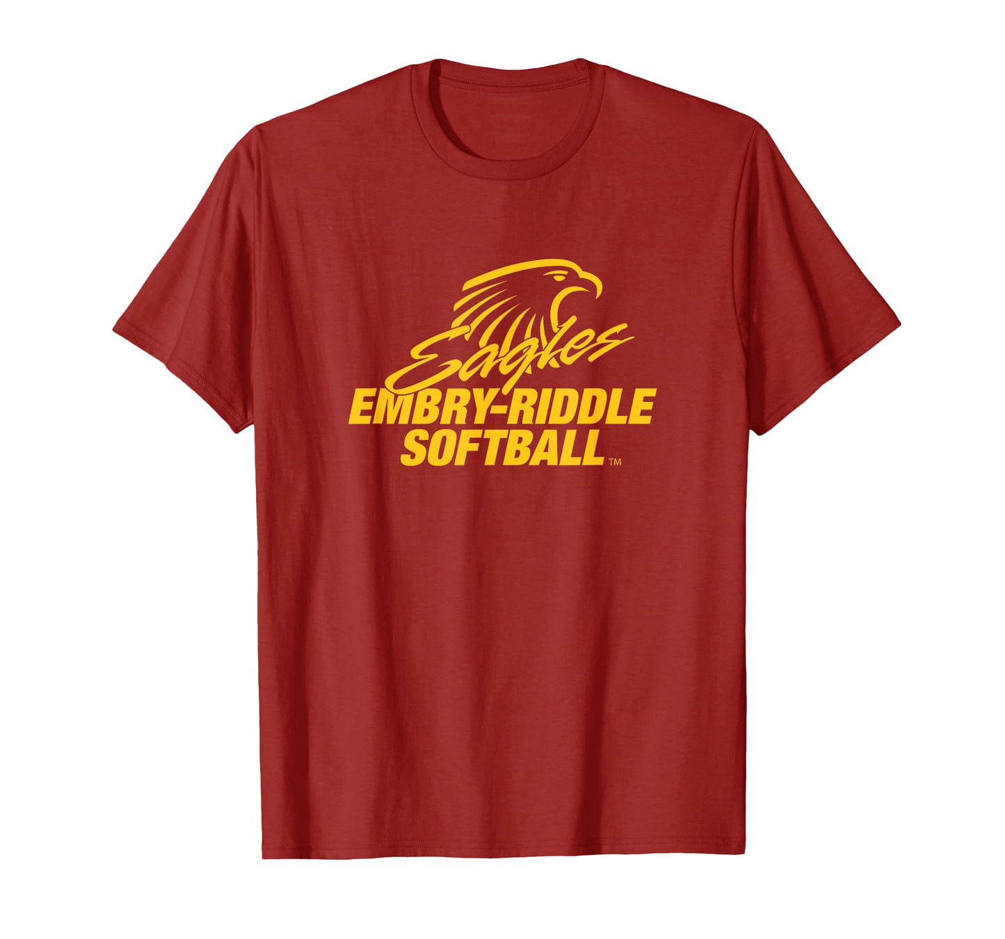 Embry-Riddle Aeronautical Eagles Softball Sports Fan T-Shirt