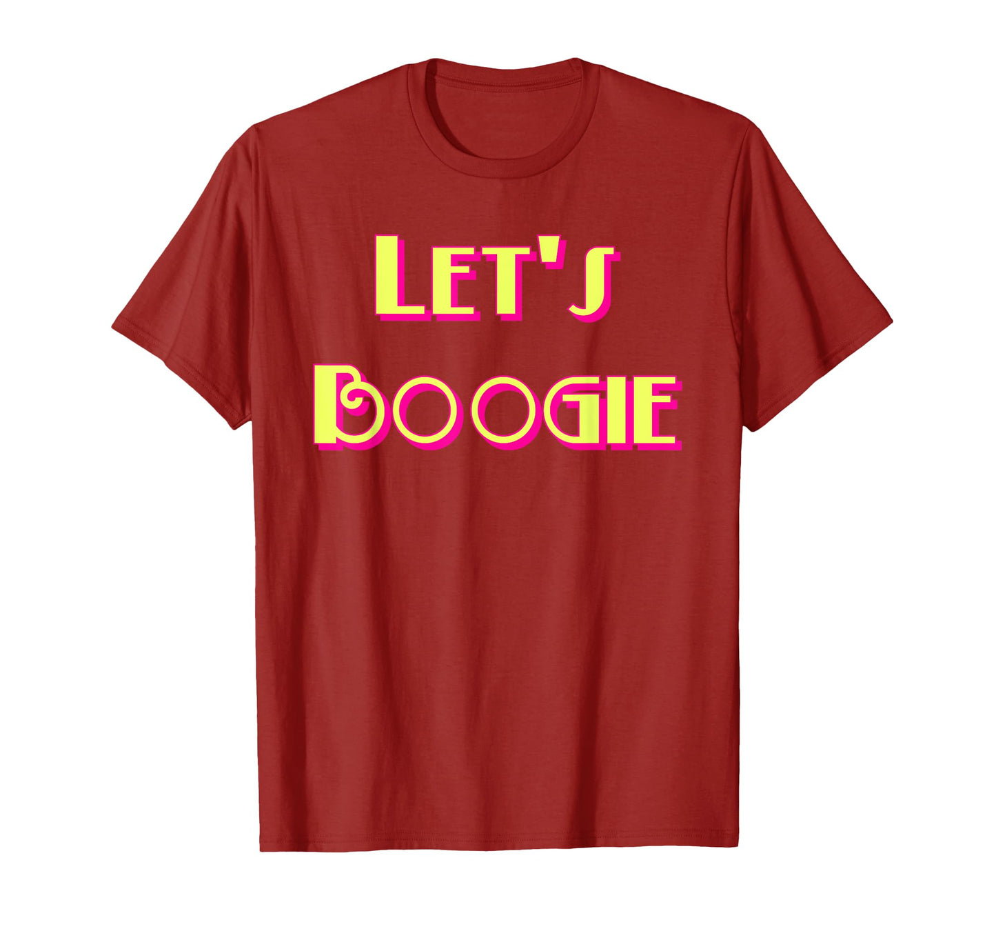 Let's Boogie 70s Disco Era T-Shirt