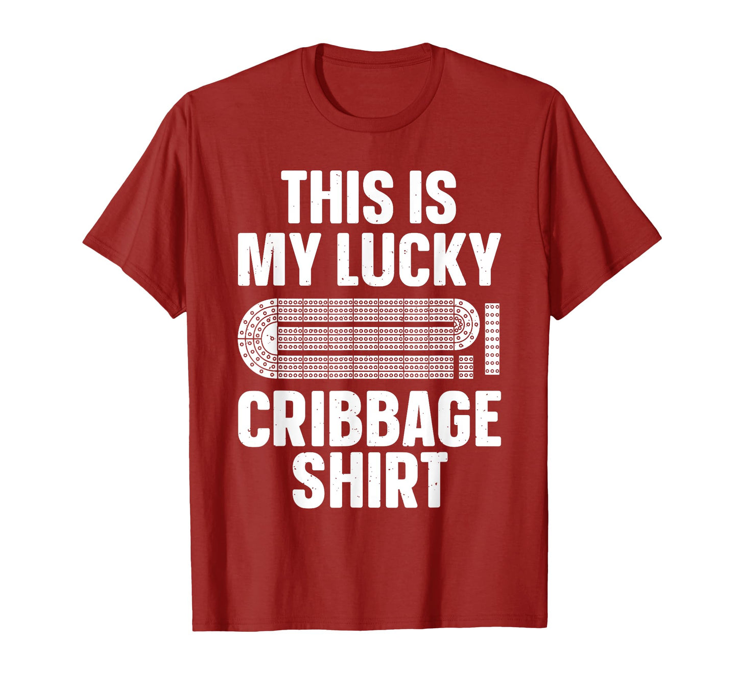 Cool Cribbage Design For Men Women Card Game Cribbage Lover T-Shirt