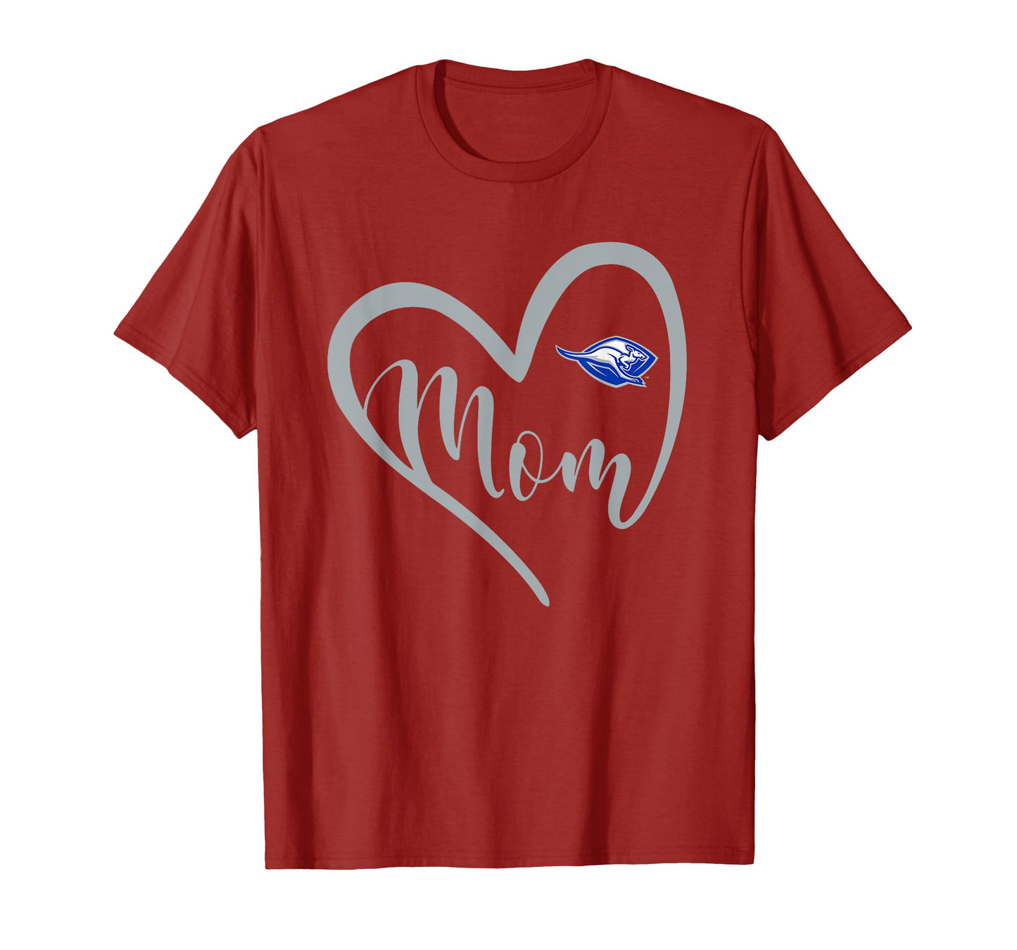 Weatherford Kangaroos Logo Heart Mom HS T-Shirt