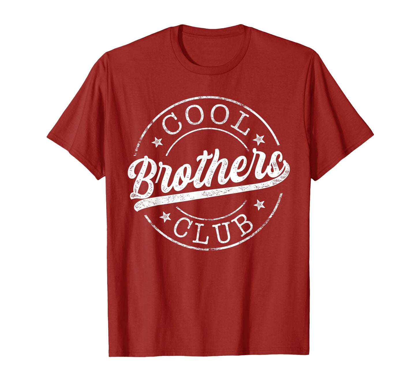 Cool Brothers Club Emblem Design Best Brother T-Shirt