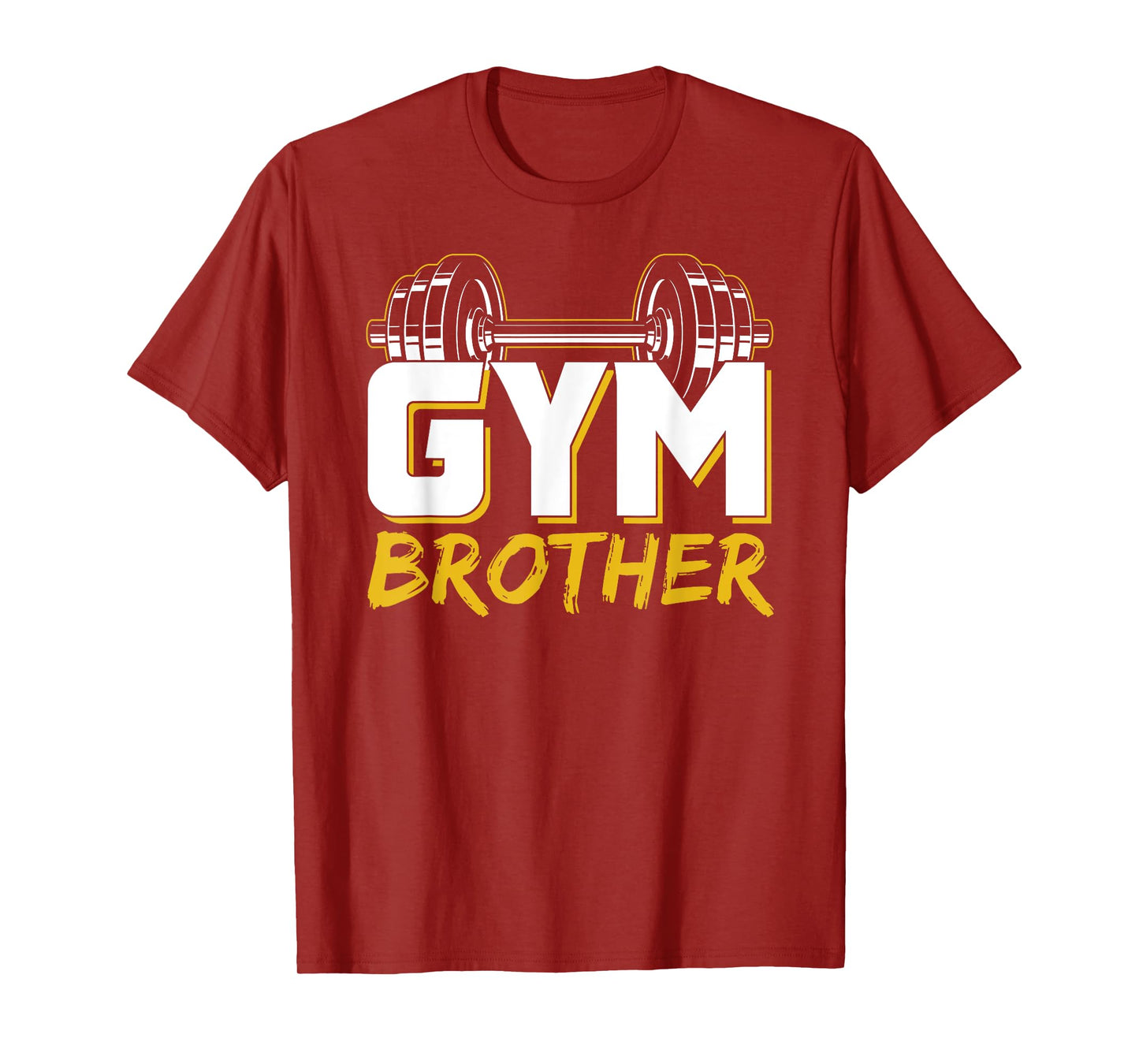 Gym Brother Training Fitness Workout Weightlifting T-Shirt