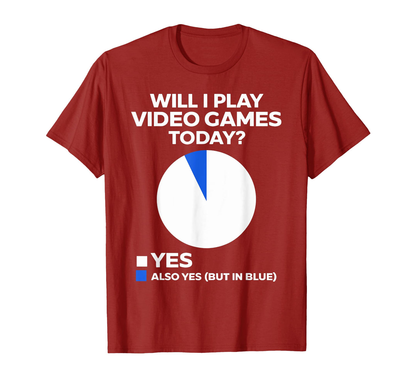 Will I play Video Games today Funny Gamer Players T-Shirt