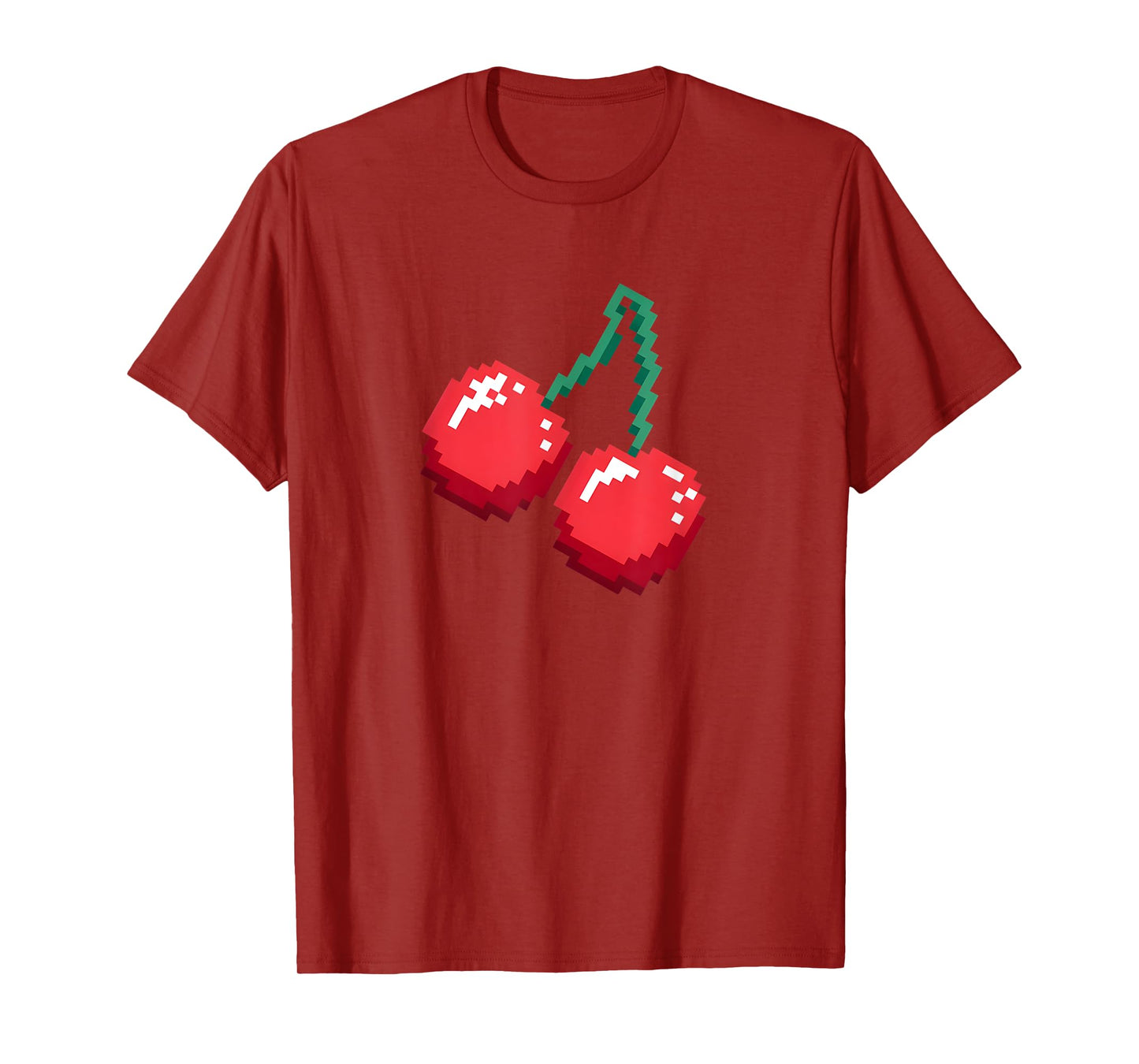 Pixel Cherries 80s Video Game Halloween Costume T-Shirt