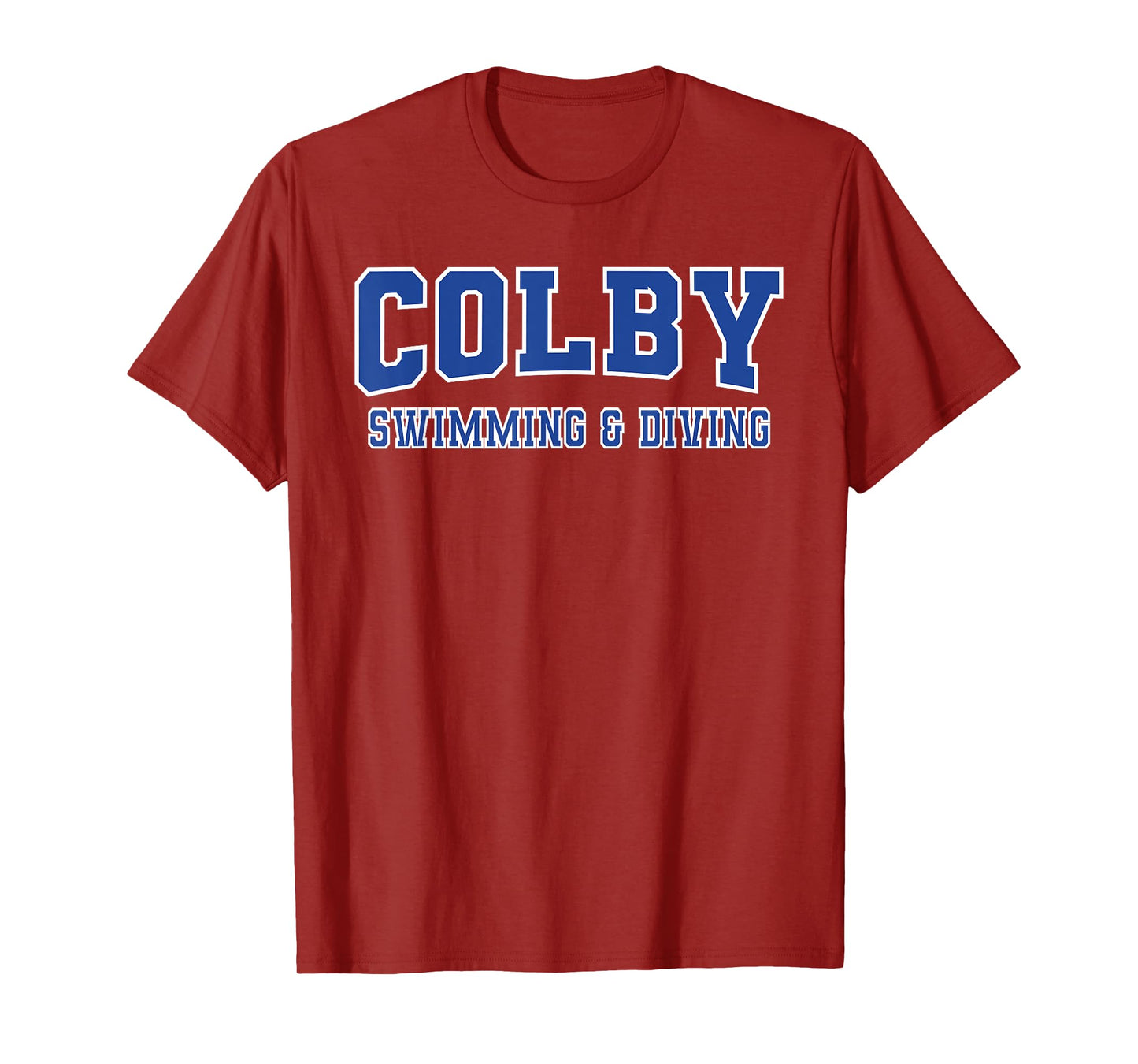 Colby College Swimming & Diving Apparel Sports Fan T-Shirt