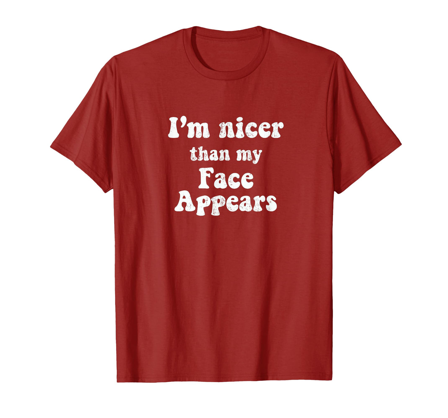 Women's Funny Workout, RBF, Nice Face T-Shirt