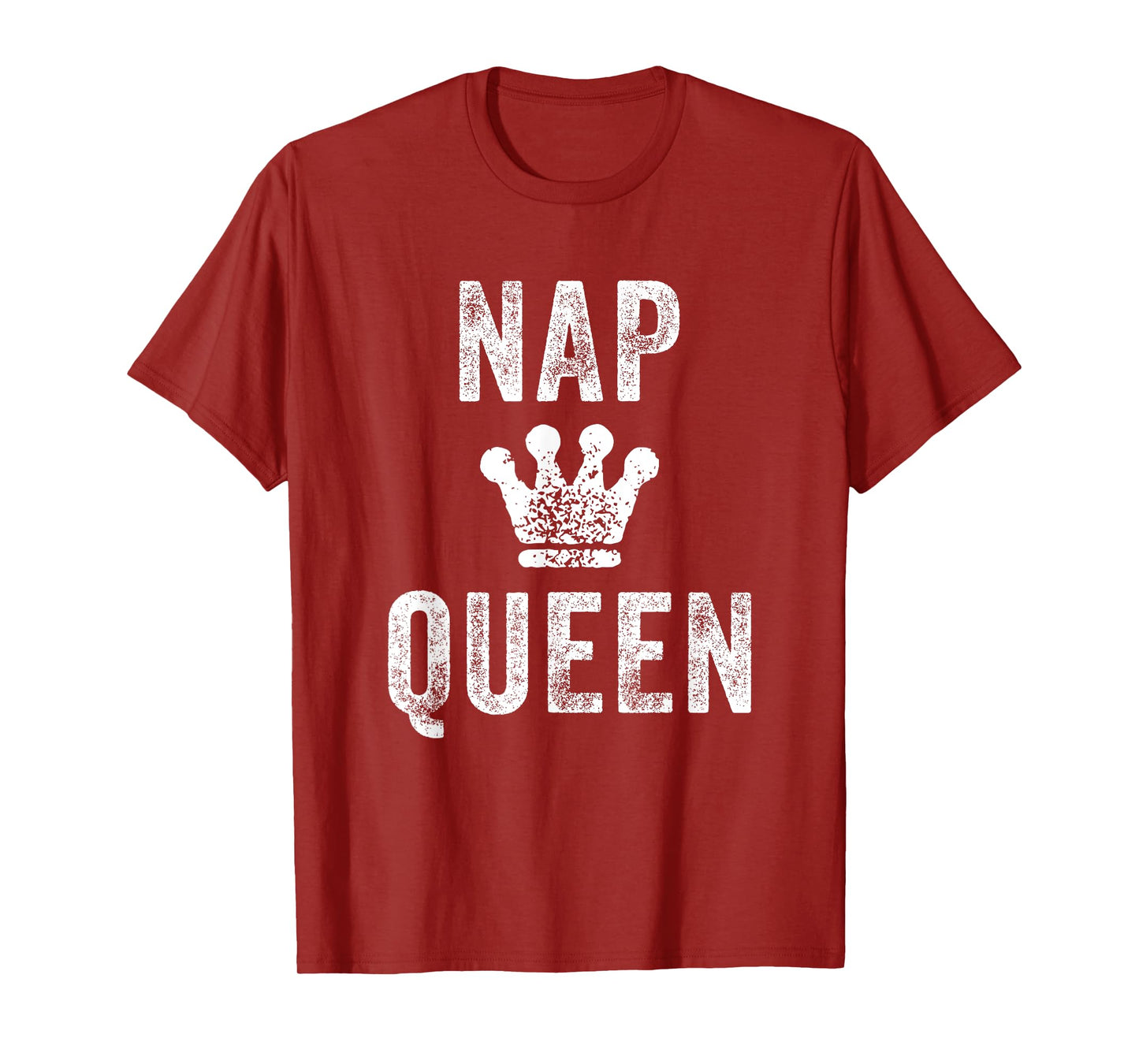 Nap Queen Crown Funny Sleeping Power Napping Girl Champion T-Shirt