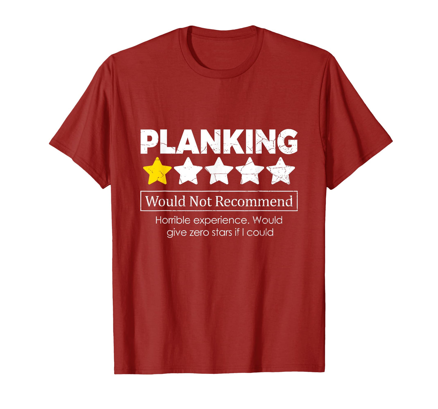 Planking Quote for a Planking fan T-Shirt