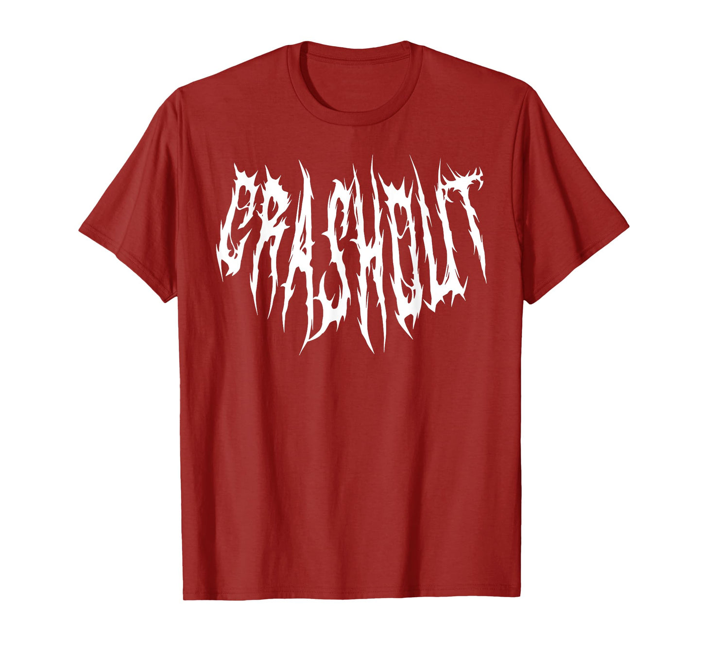 Crashout Gothic Y2k Meme Punk Out Streetwear Alt Fight Joke T-Shirt