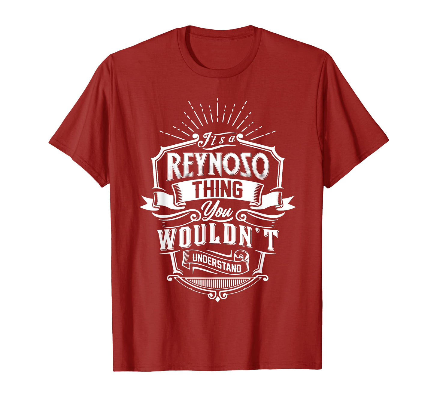 It's A REYNOSO Thing You Wouldn't Understand Name Vintage T-Shirt
